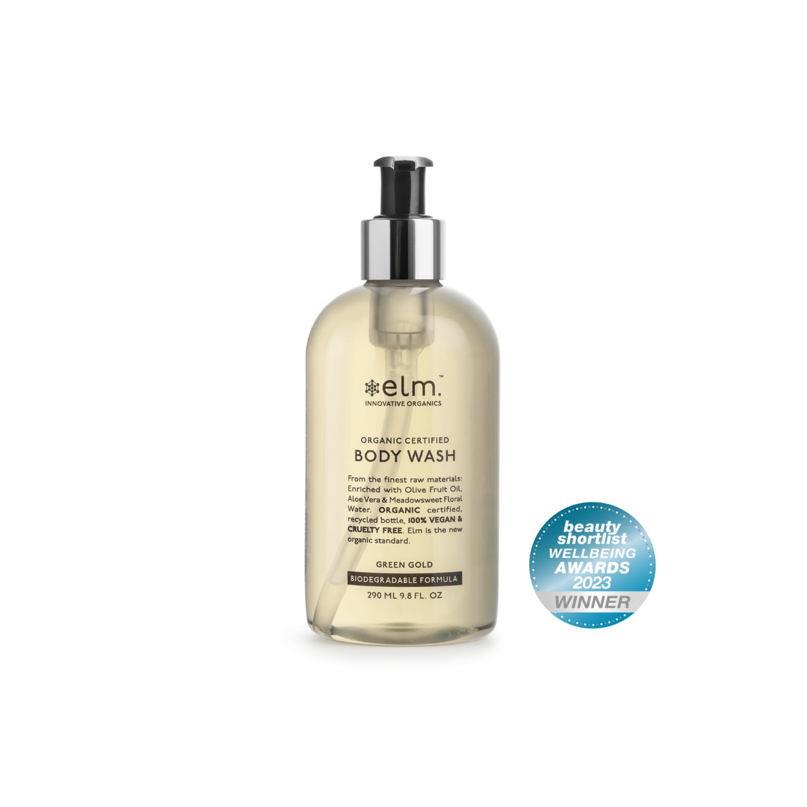 Elm Body Wash Green Gold 290ML