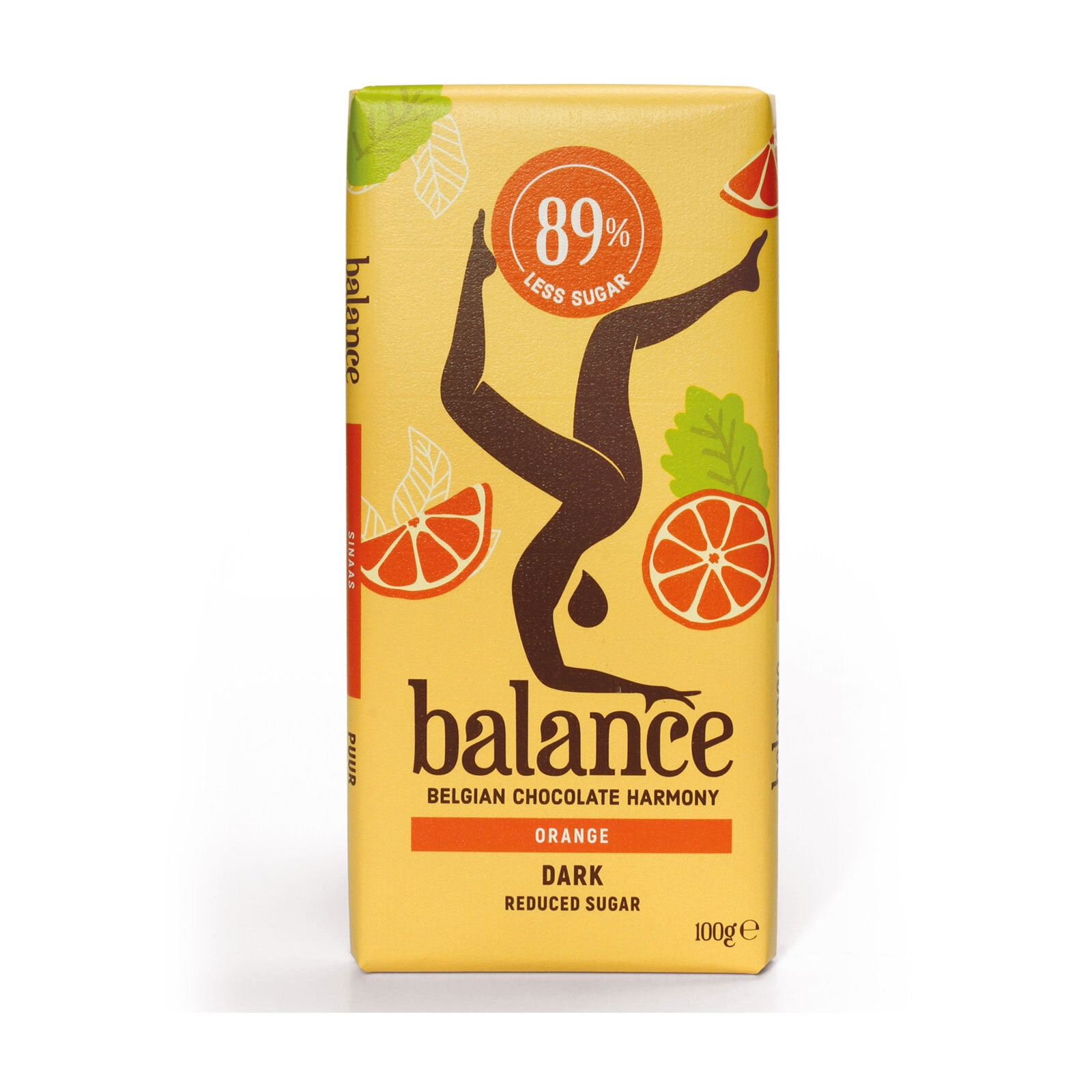 Balance Mørk Sjokolade Appelsin Plate