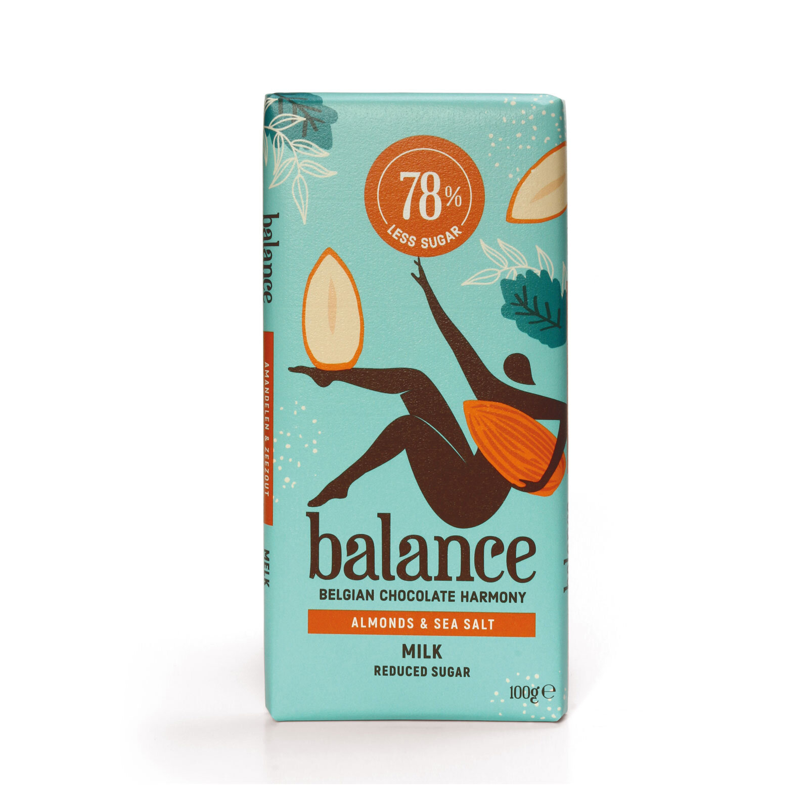 Balance Melkesjokolade Mandler & Havsalt