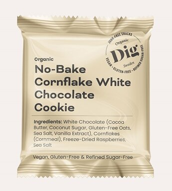 No-Bake Cookie Cornflake White Chocolate
