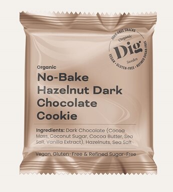 No-Dig Cookie Hazelnut Dark Chocolate Cookie