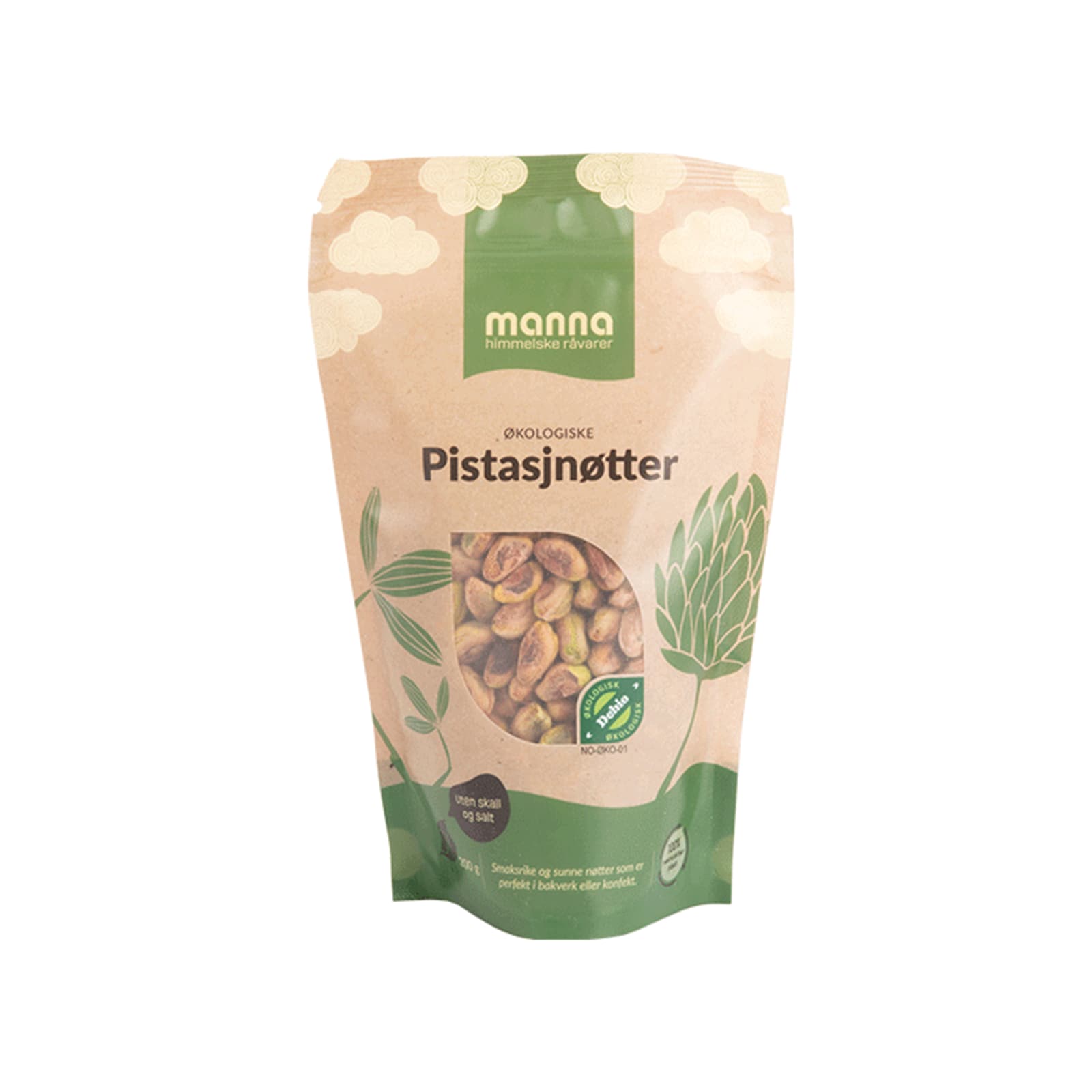Manna Pistasjnøtter økol.