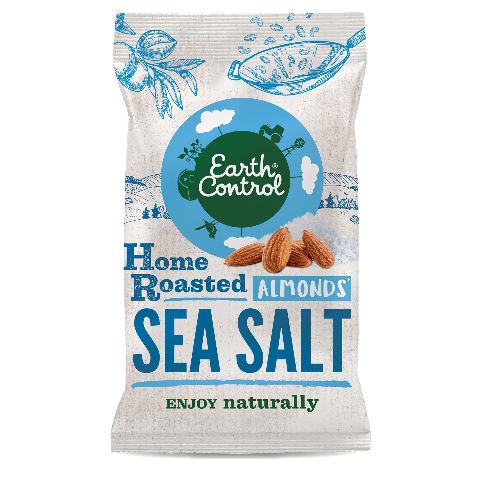 Earth Control Almonds Roasted & Salted