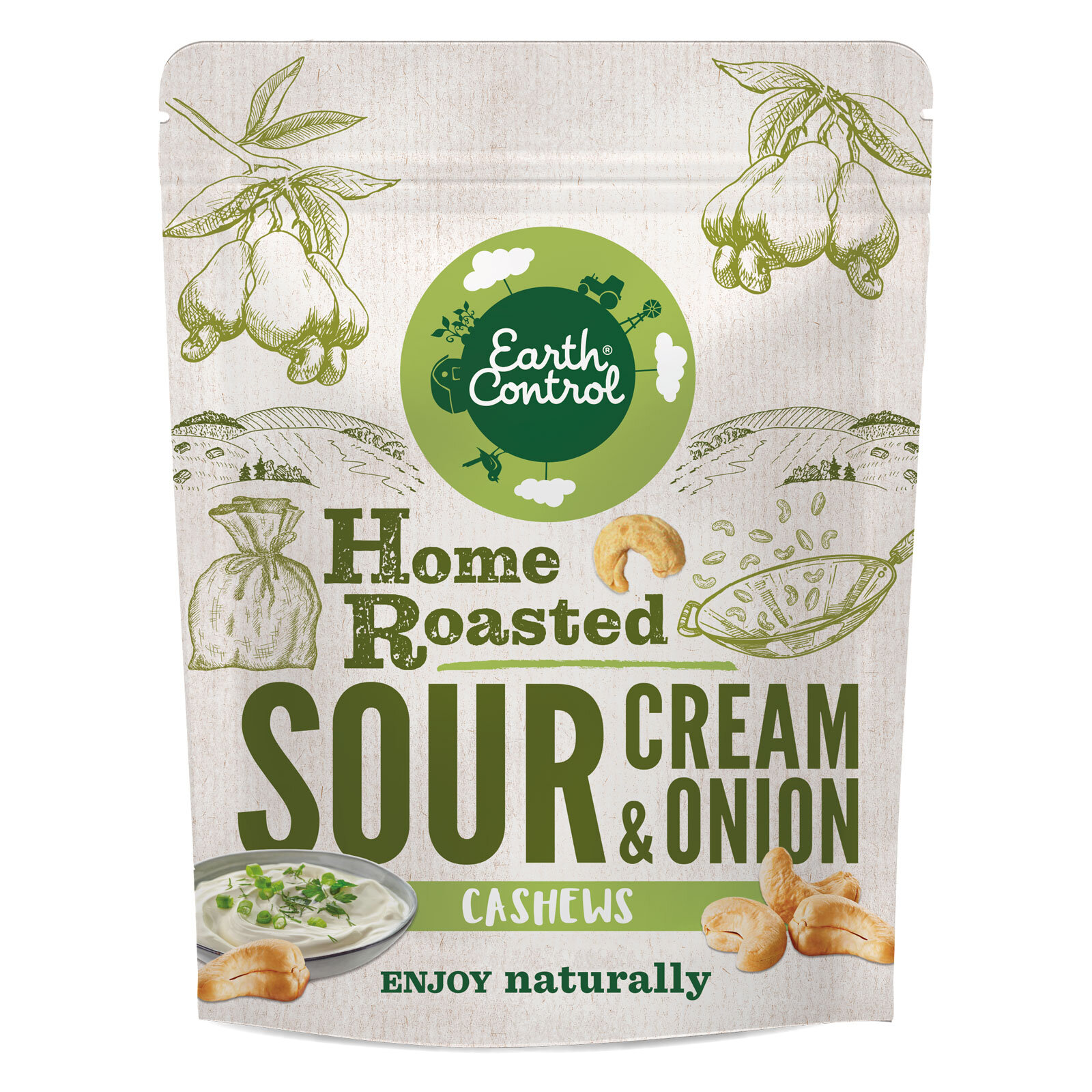 Earth Control Cashew & Onion 125G