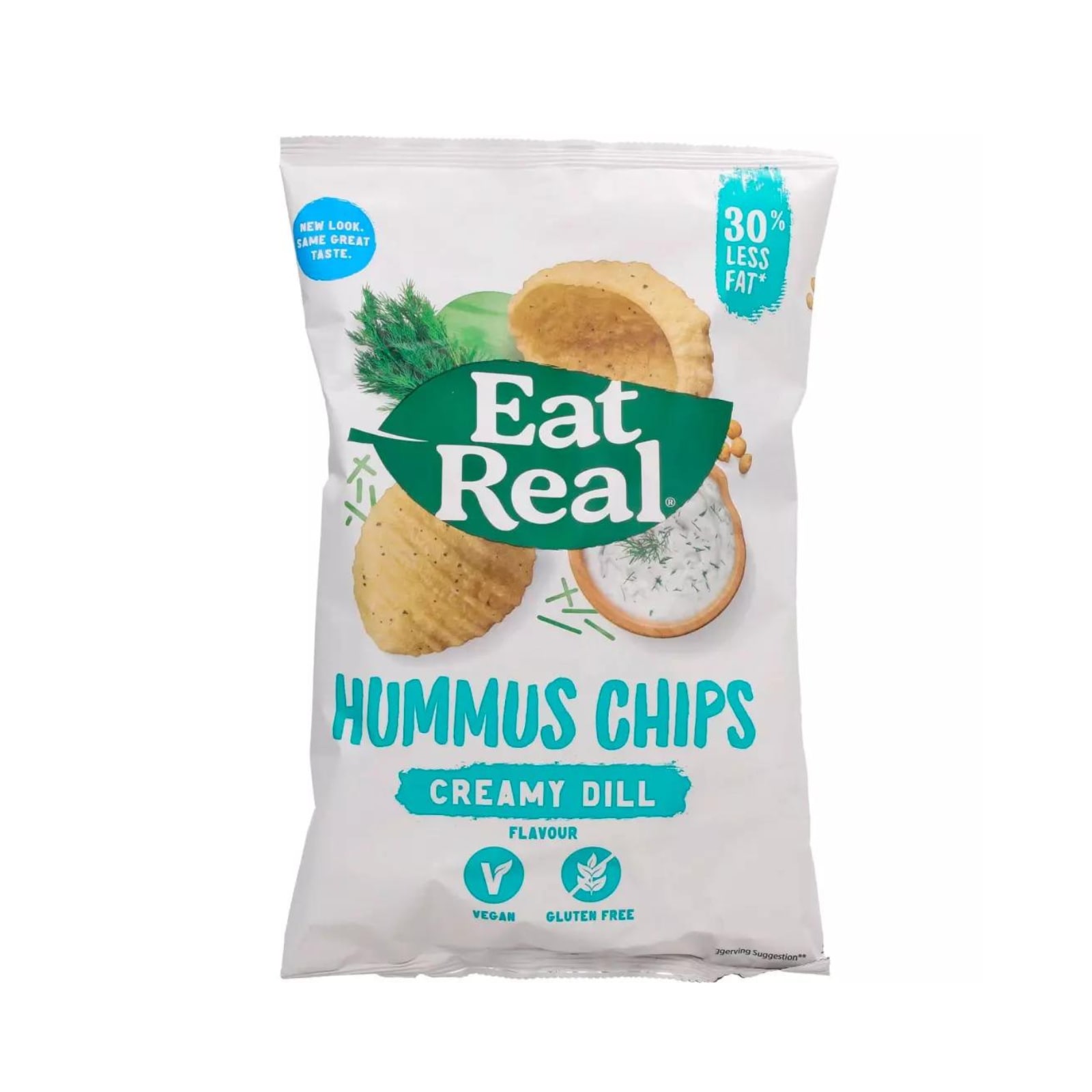 Eat Real hummuschips kremet dill