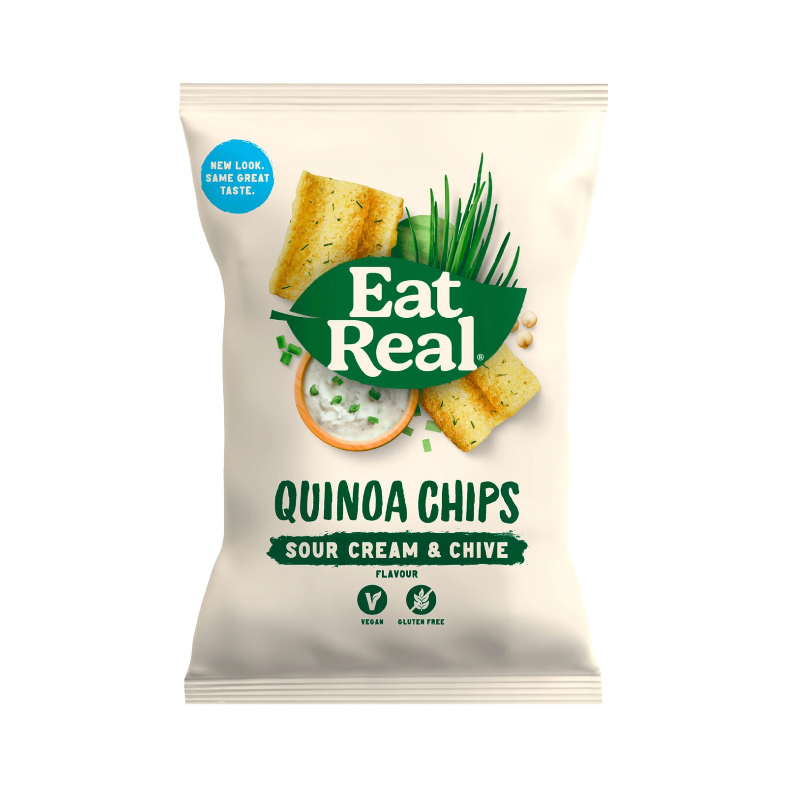 Eat Real quinoachips rømme & gressløk