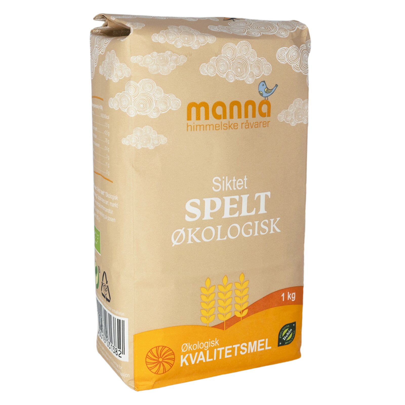 Manna Speltmel Siktet Økologisk