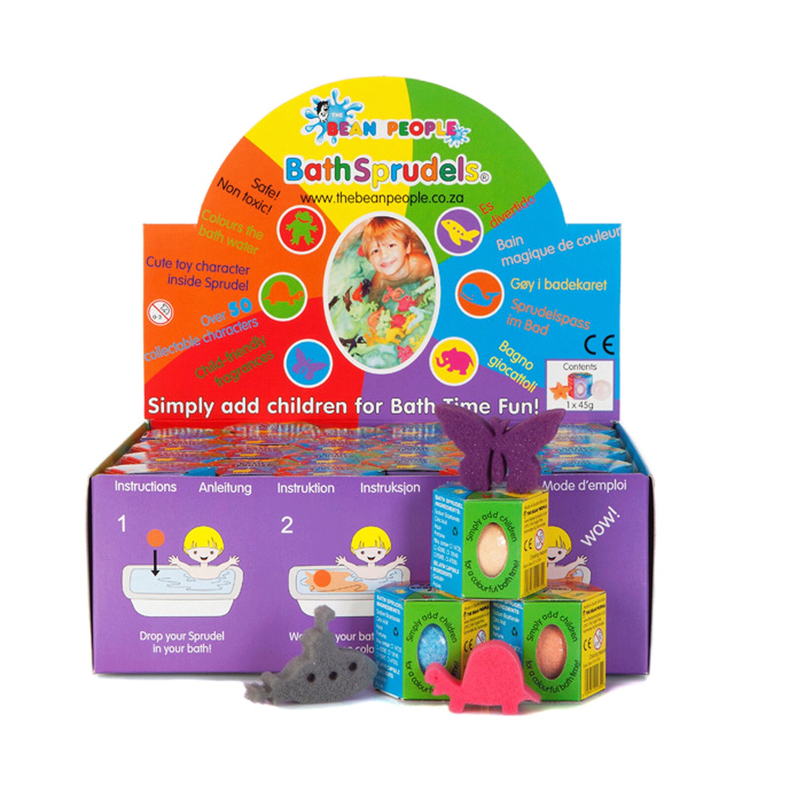 Bean People Bath Sprudel Enkel