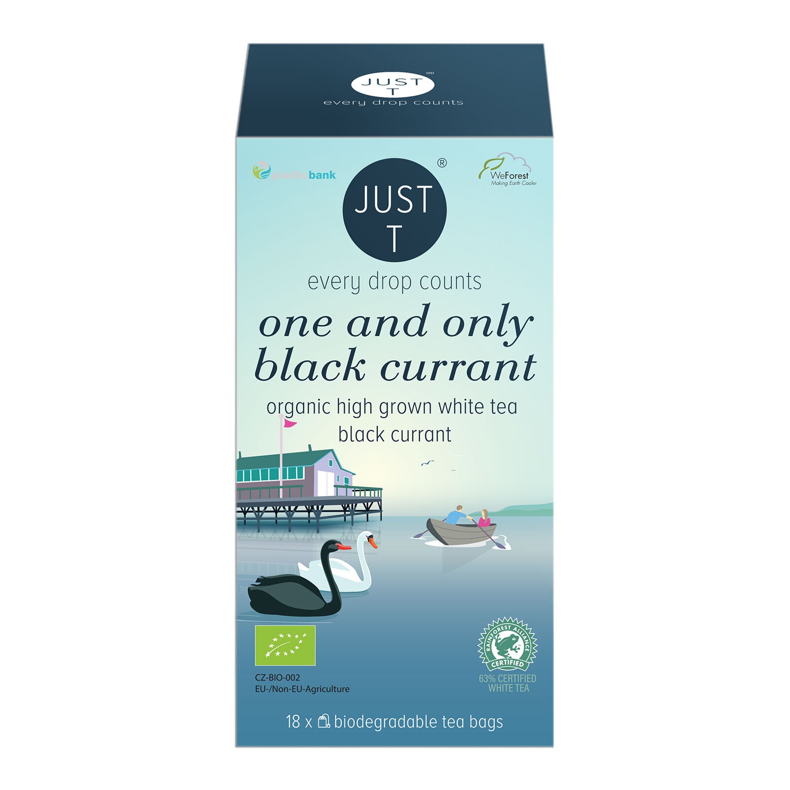 Just T One And Only Black Currant Øko