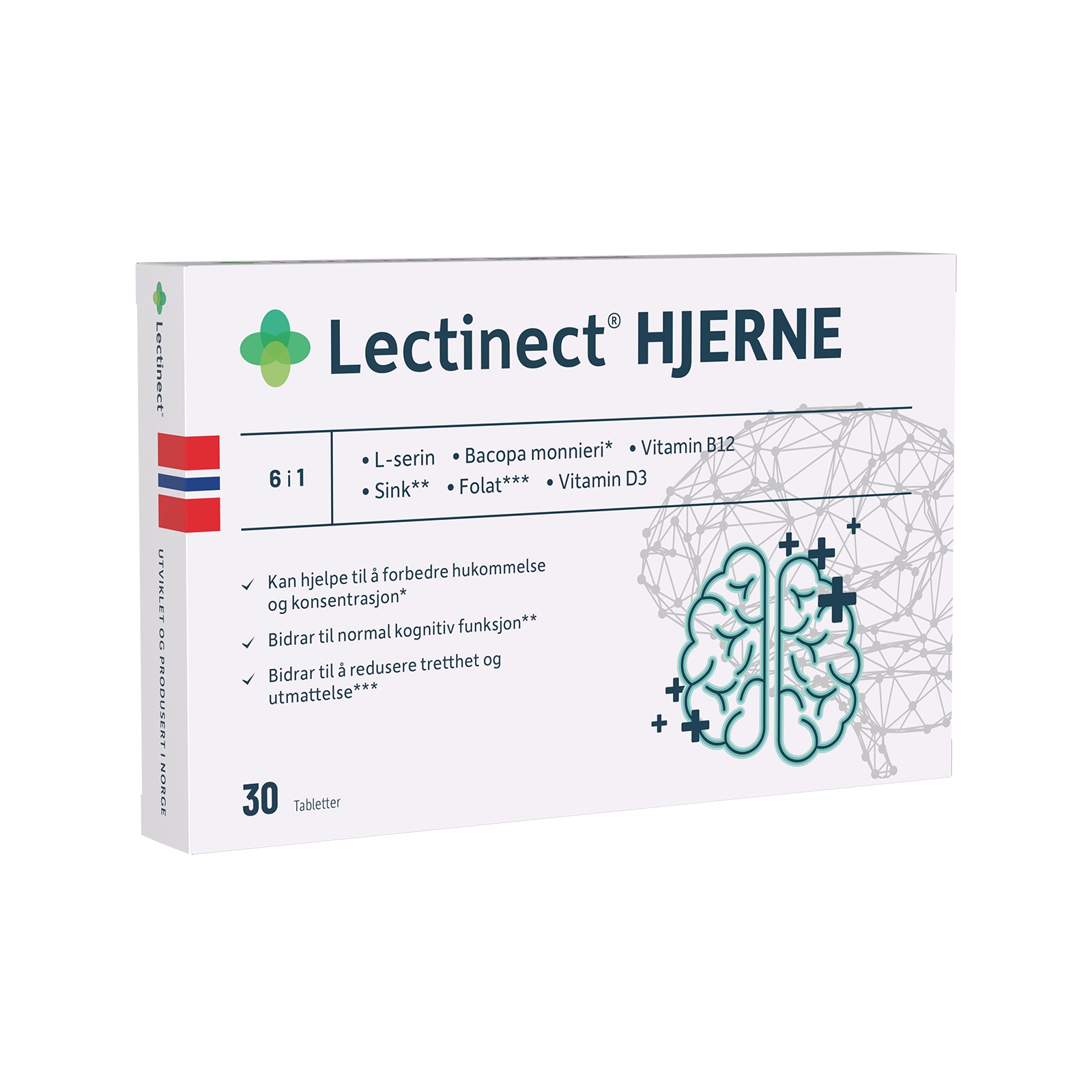 LECTINECT | Lectinect Hjerne 30 tbl