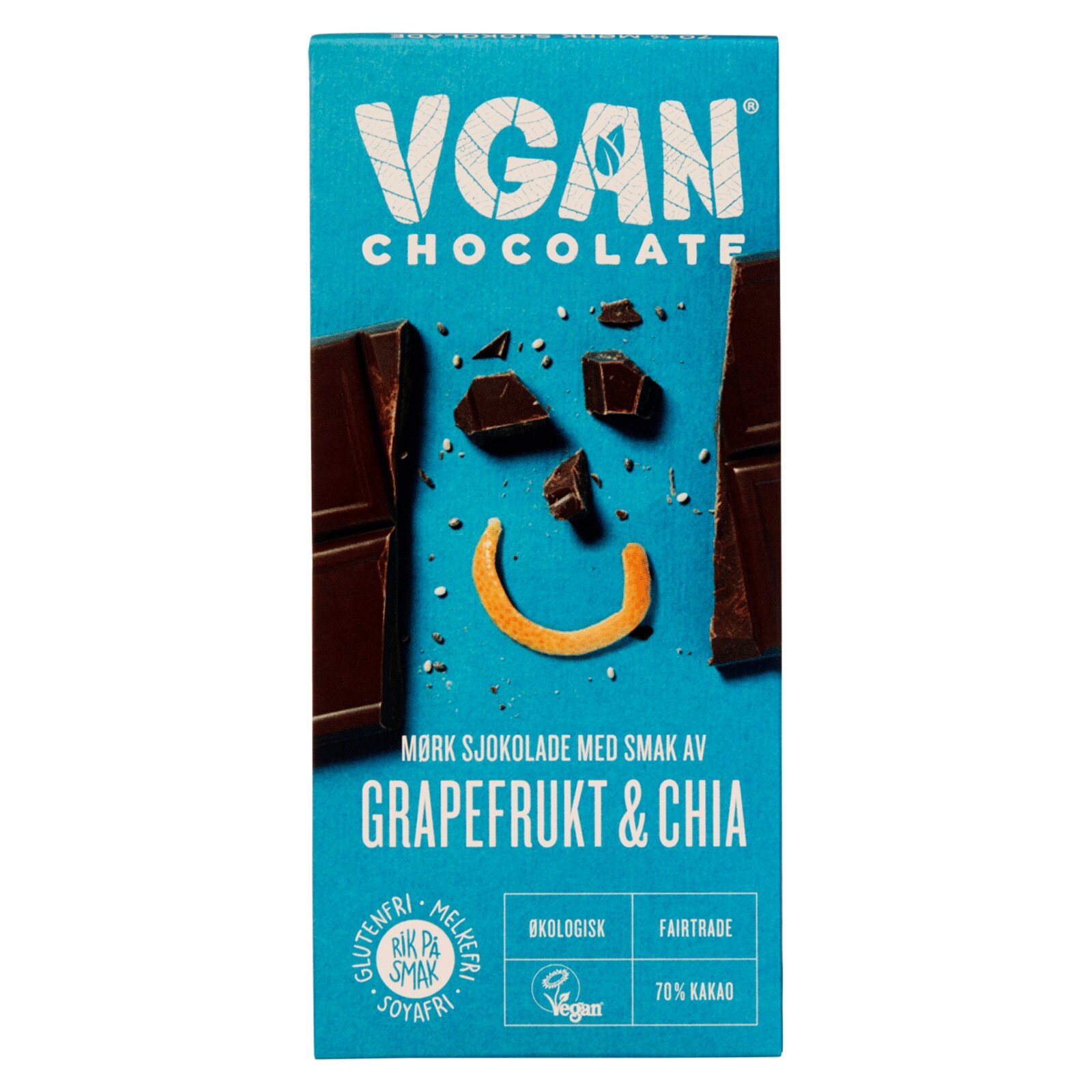 Vgan Mørk med Grapefrukt og Chia