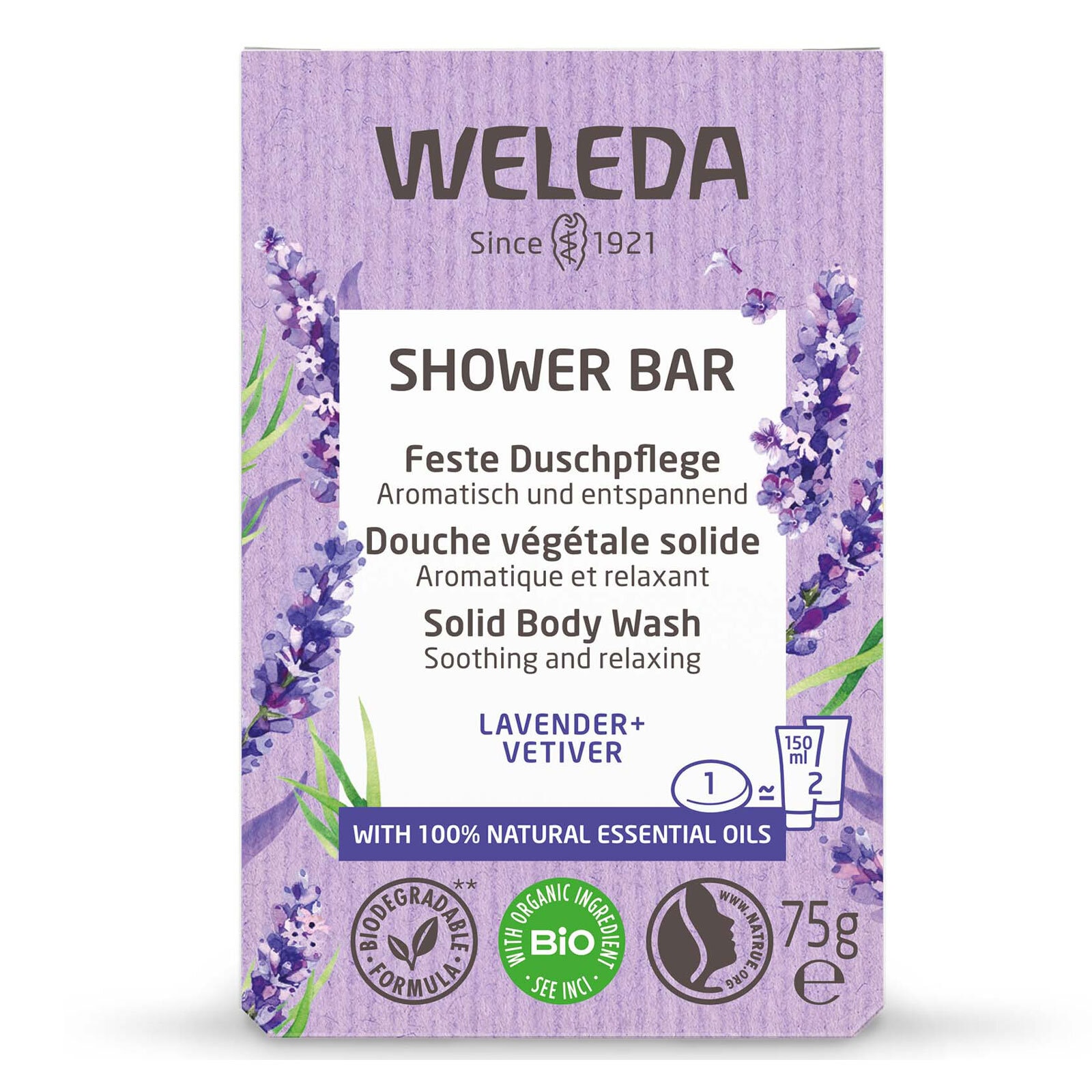 Weleda Shower Bar Lavender