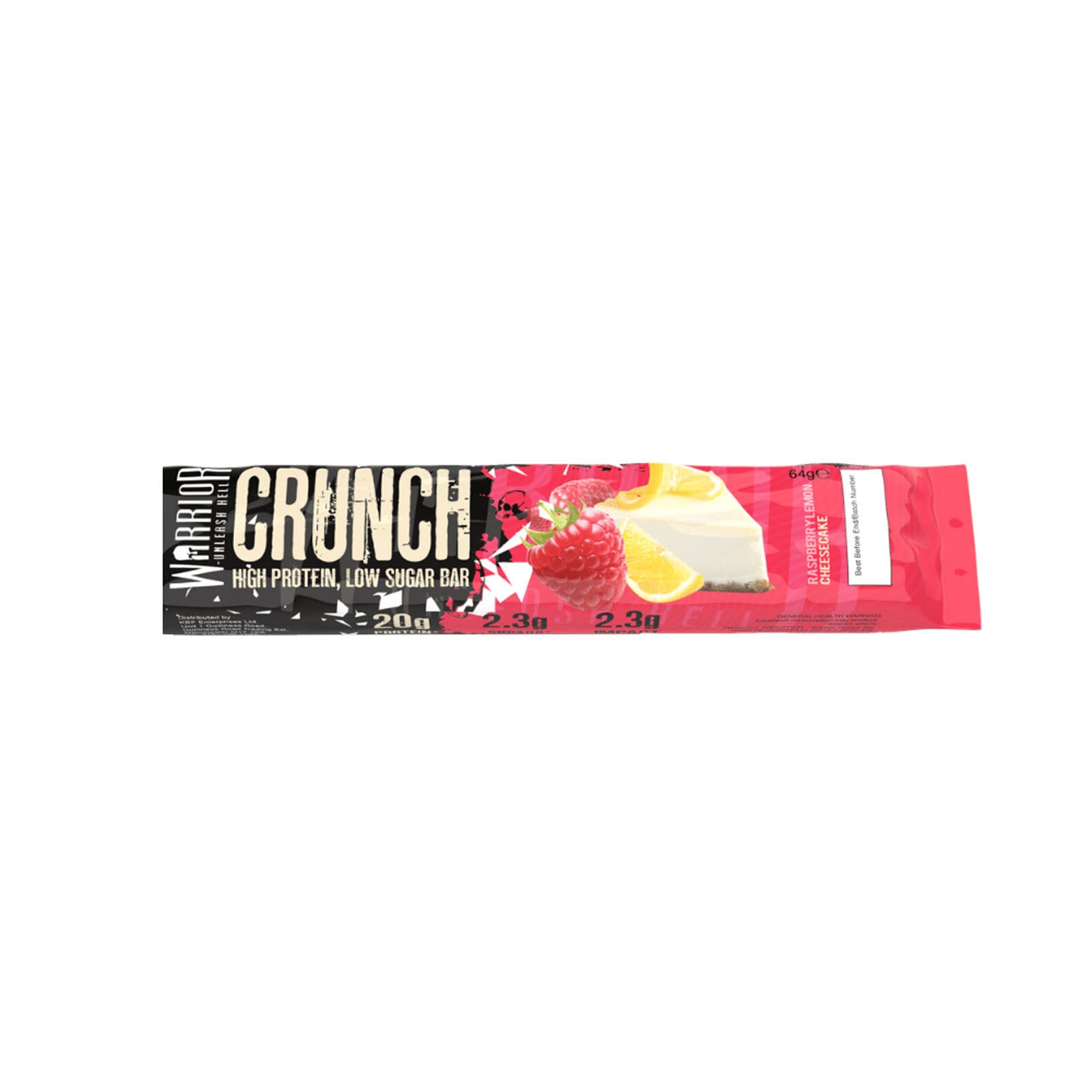 Warrior Crunch Rasberry Lemon Cheesecake