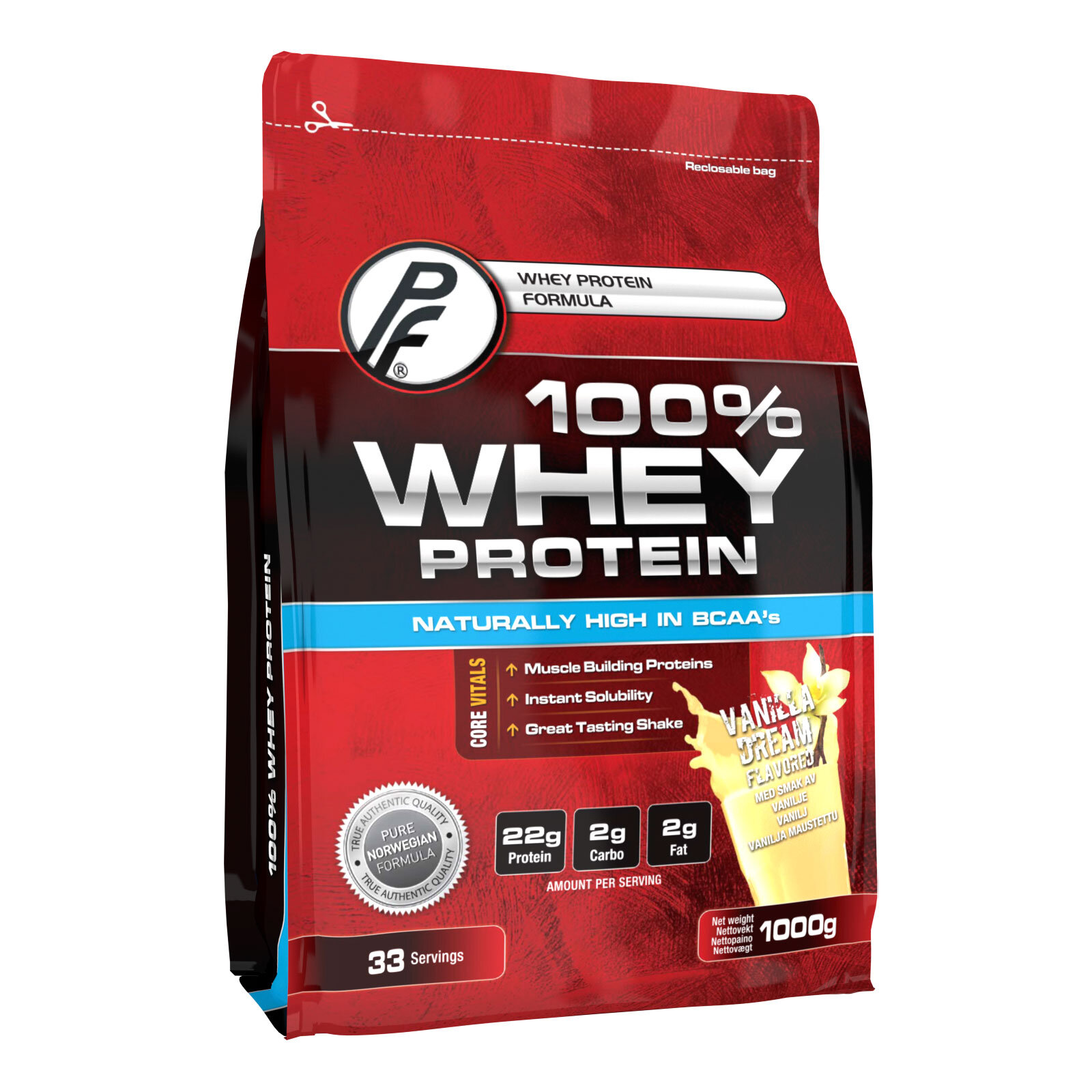 100% Whey Protein Vanilla