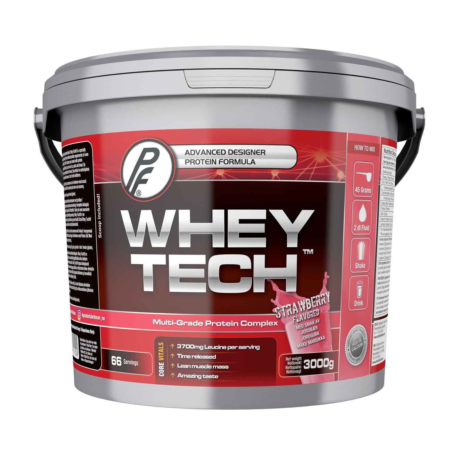 Whey Tech Protein Strawberry 
