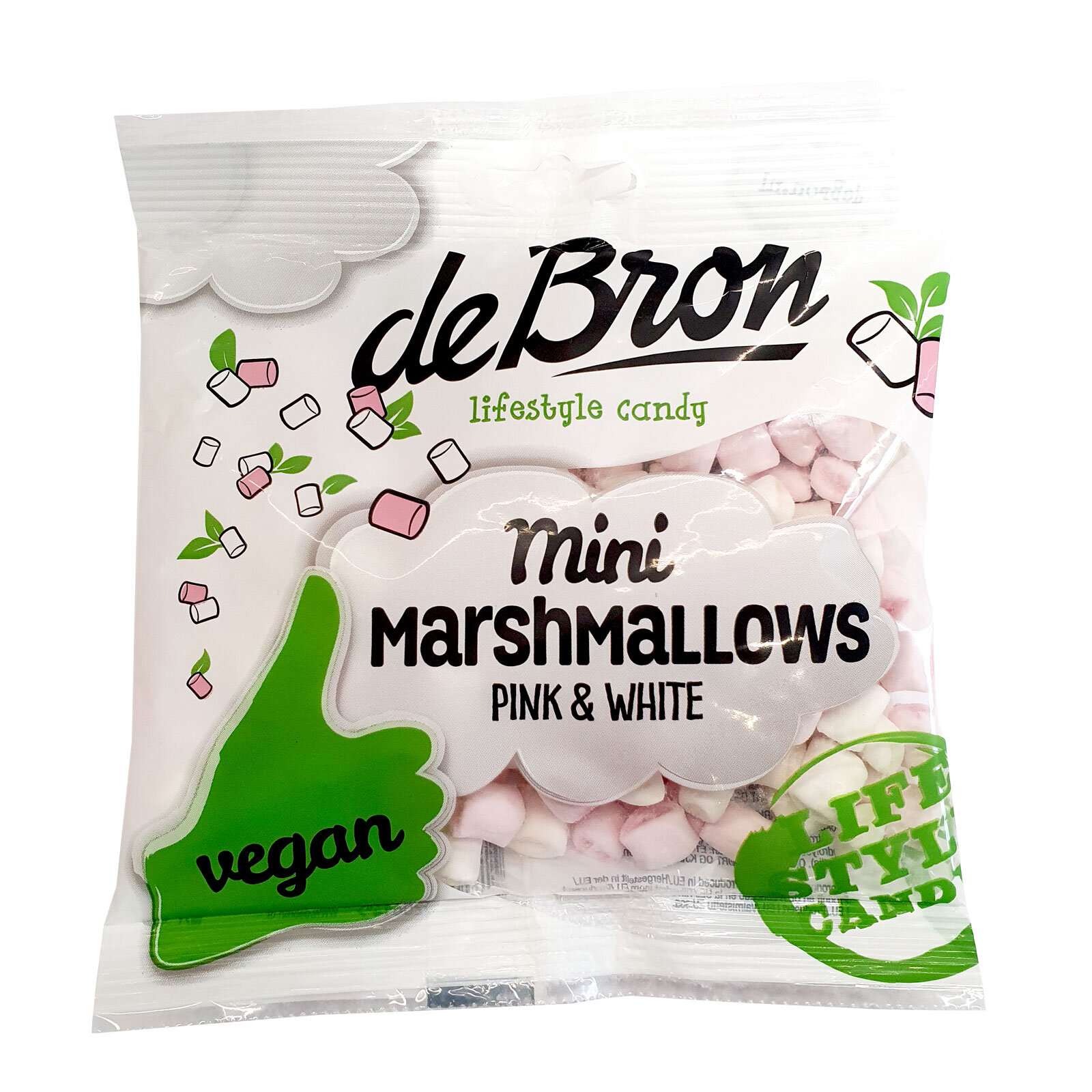 Debron Vegan Mini Marshmallows Pink & White