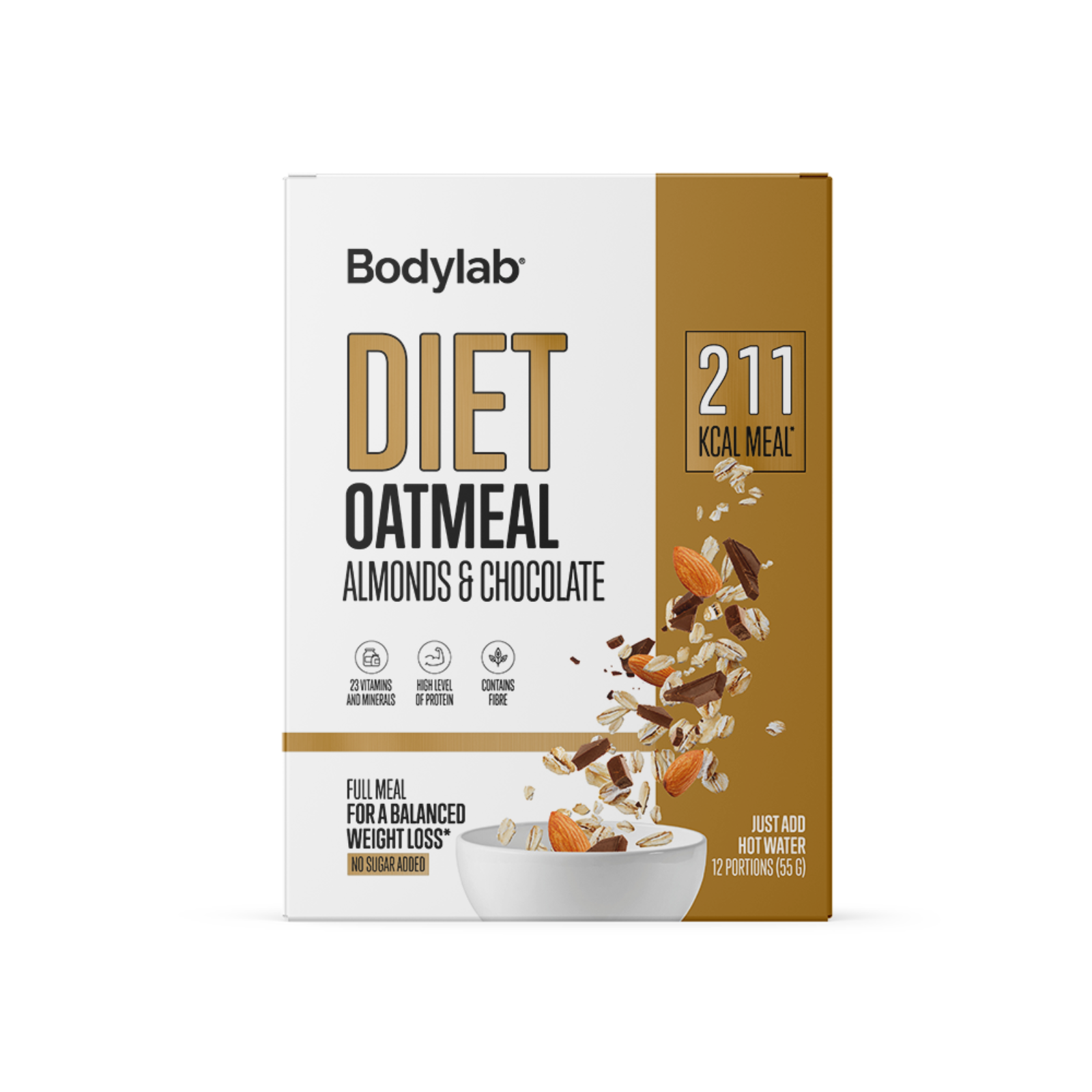 Bodylab Diet Oatmeal almond & chocolate