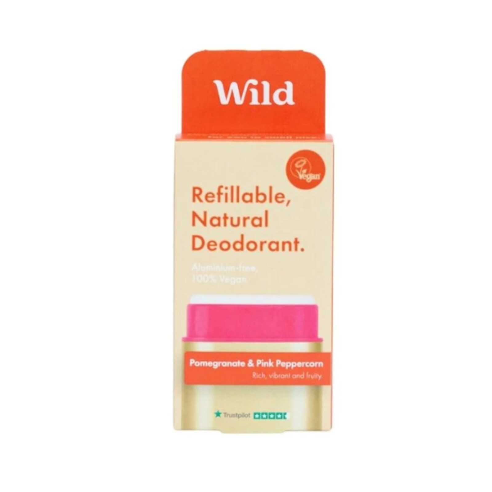 Wild Deo Startpk Gold Case Pomegranate&Peppercor