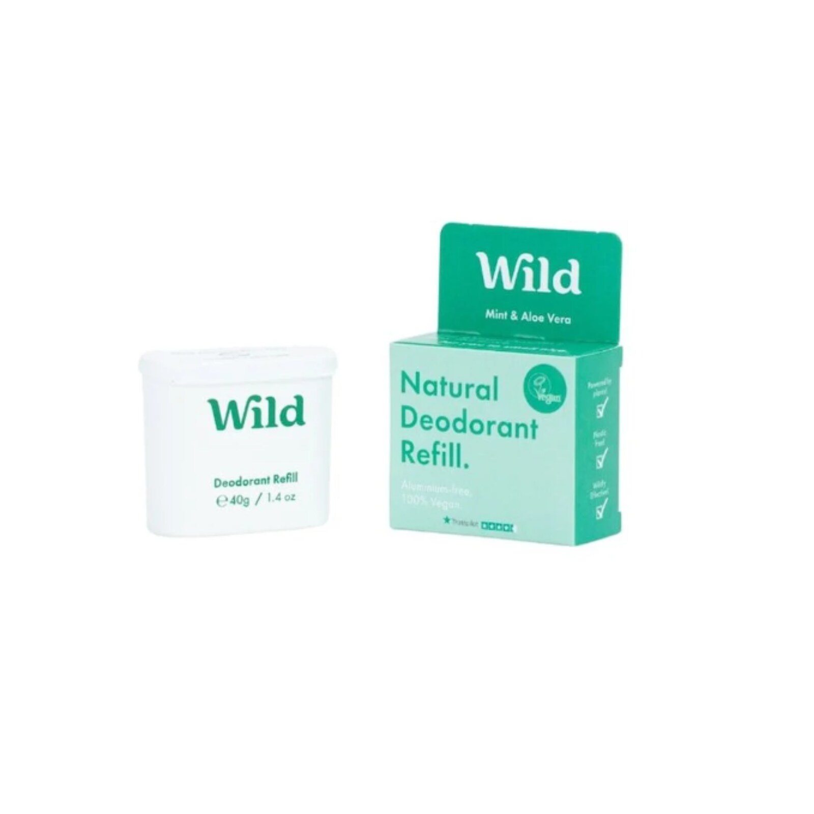 Wild Deo Refill Men's Mint & Aloevera