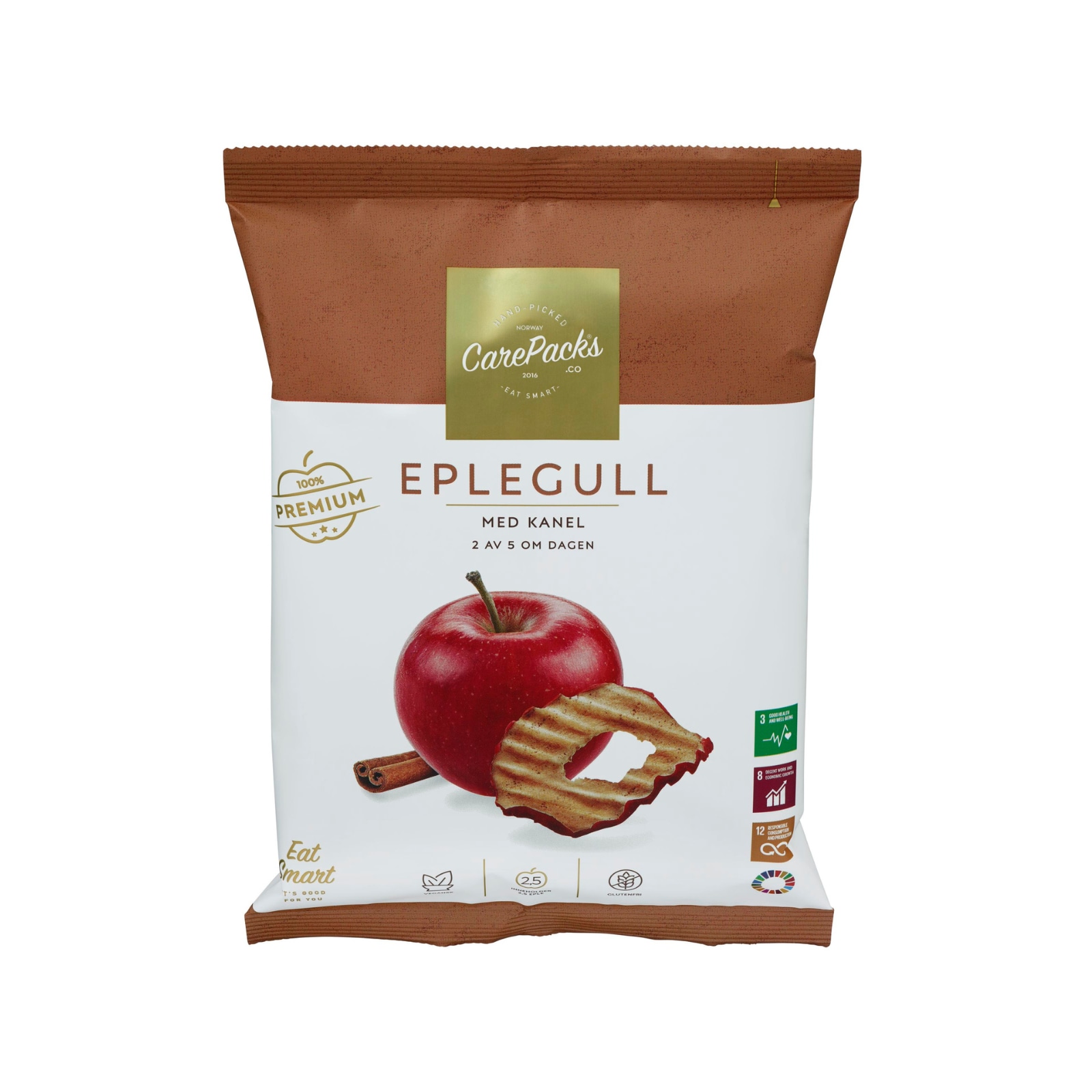 Carepacks Eplegull kanel 