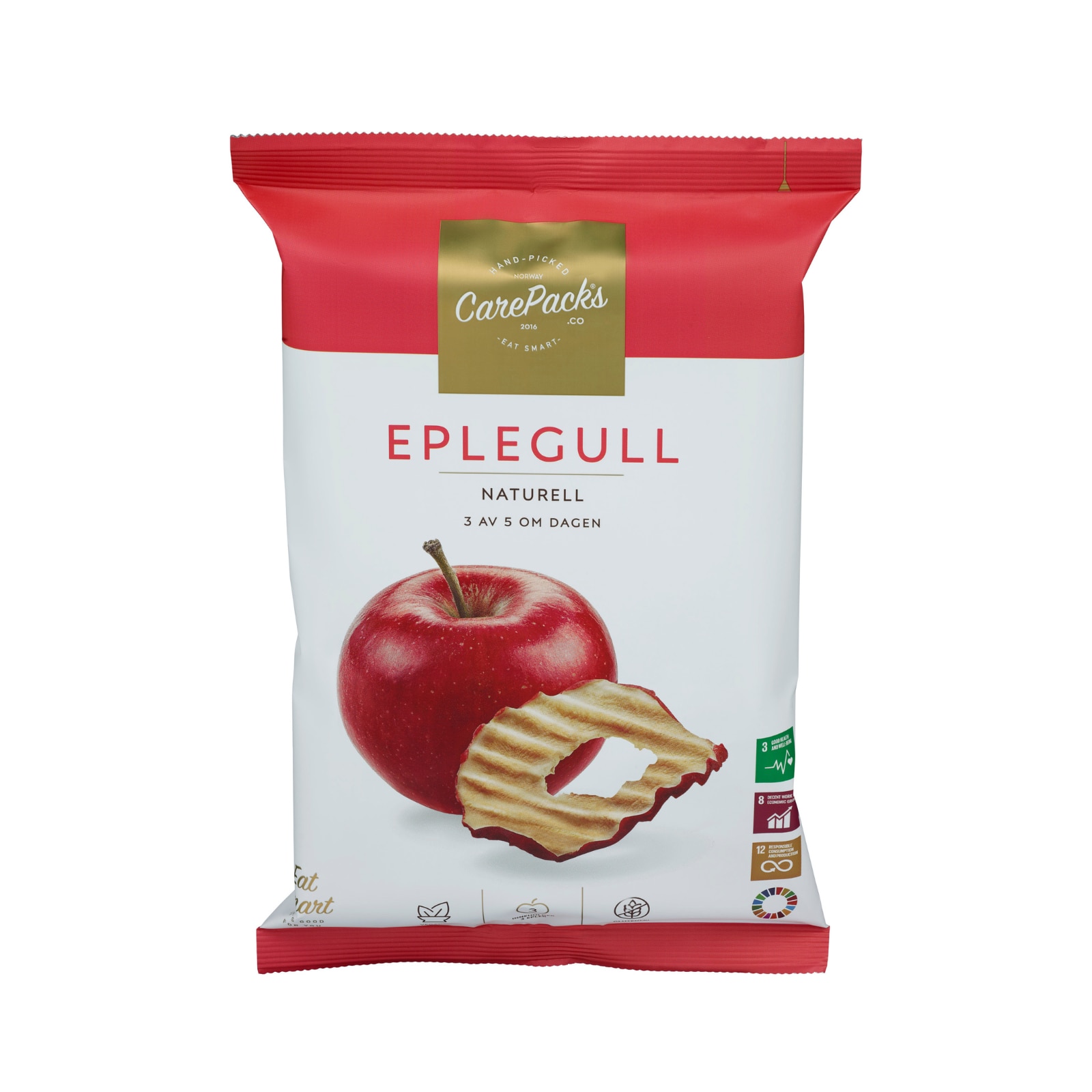 Carepacks Eplegull naturell