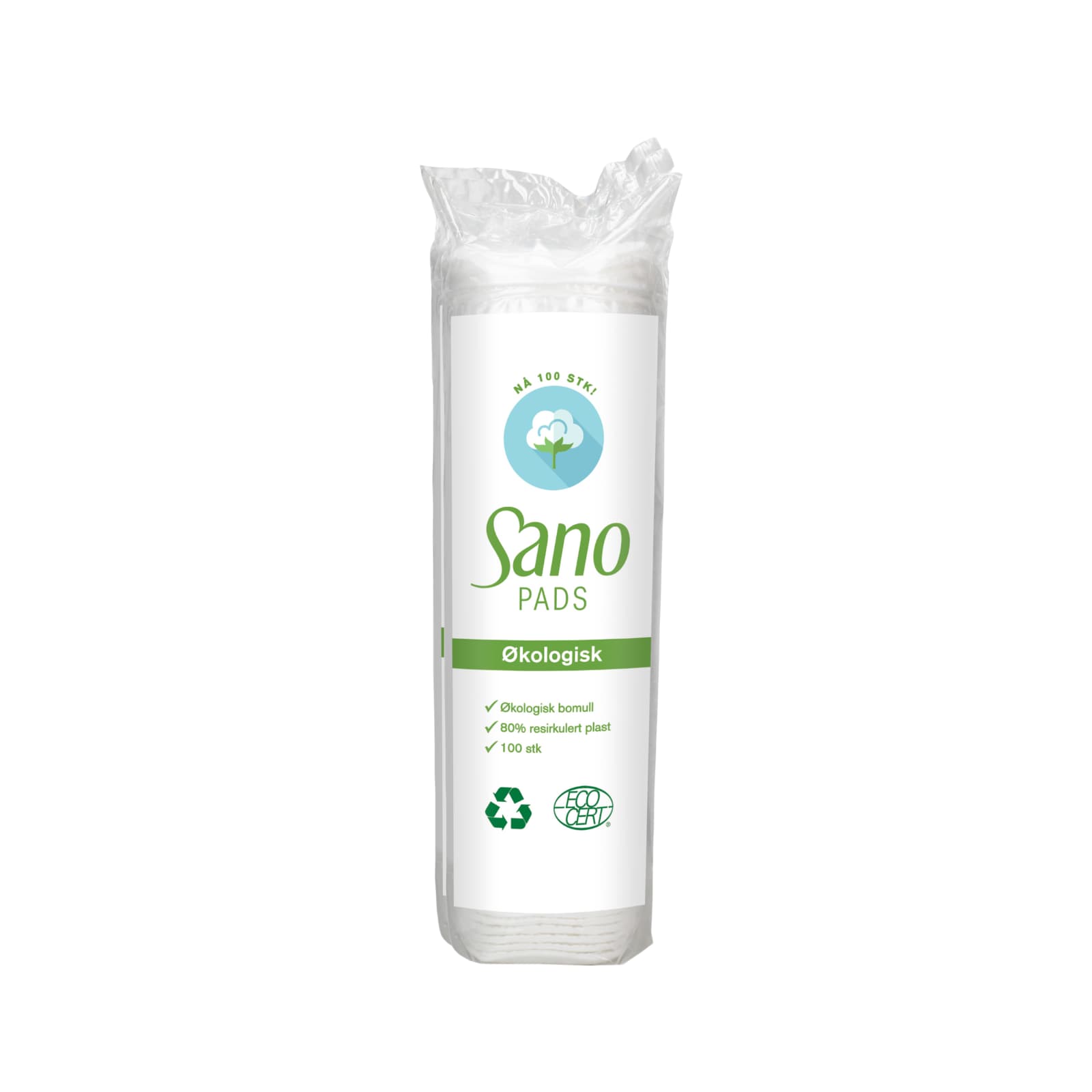 Sano bomullspads