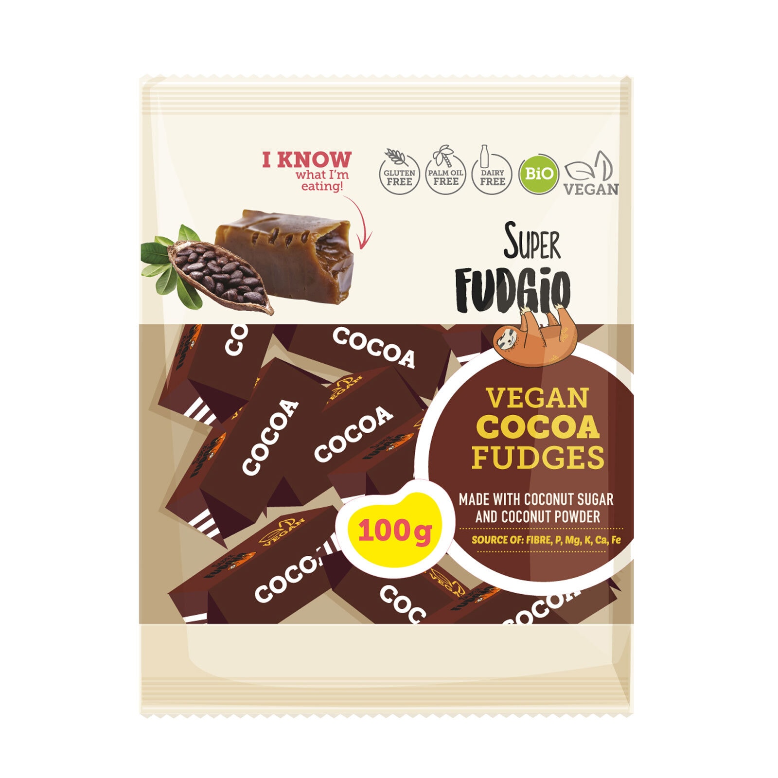 Super Fudgio Kakao Karameller 