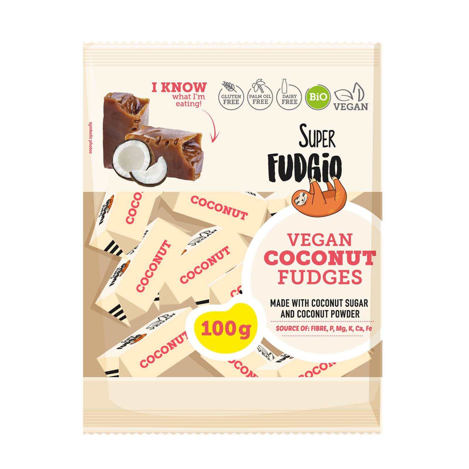 Super Fudgio Kokos Karameller