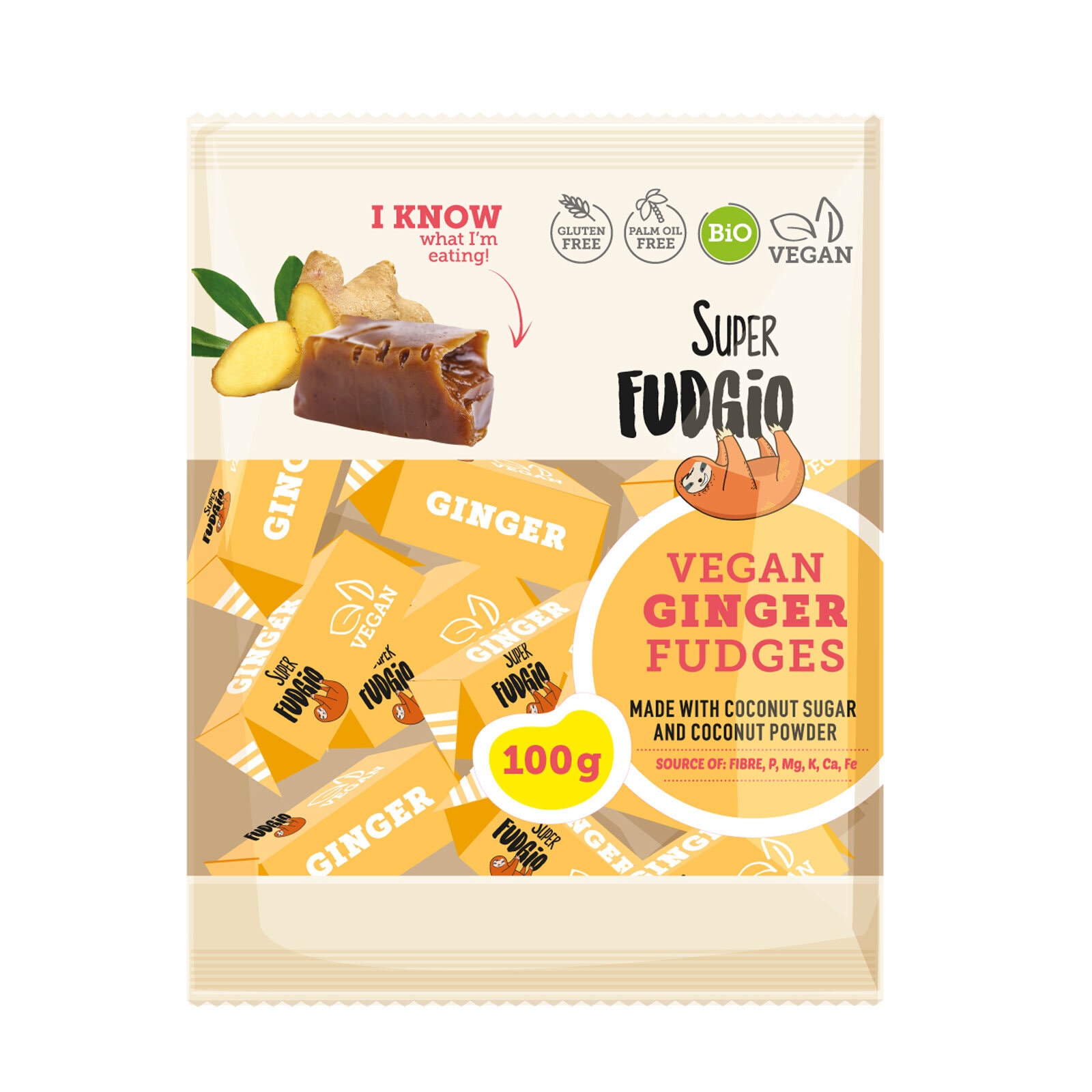 Super Fudgio Ingefær Karameller
