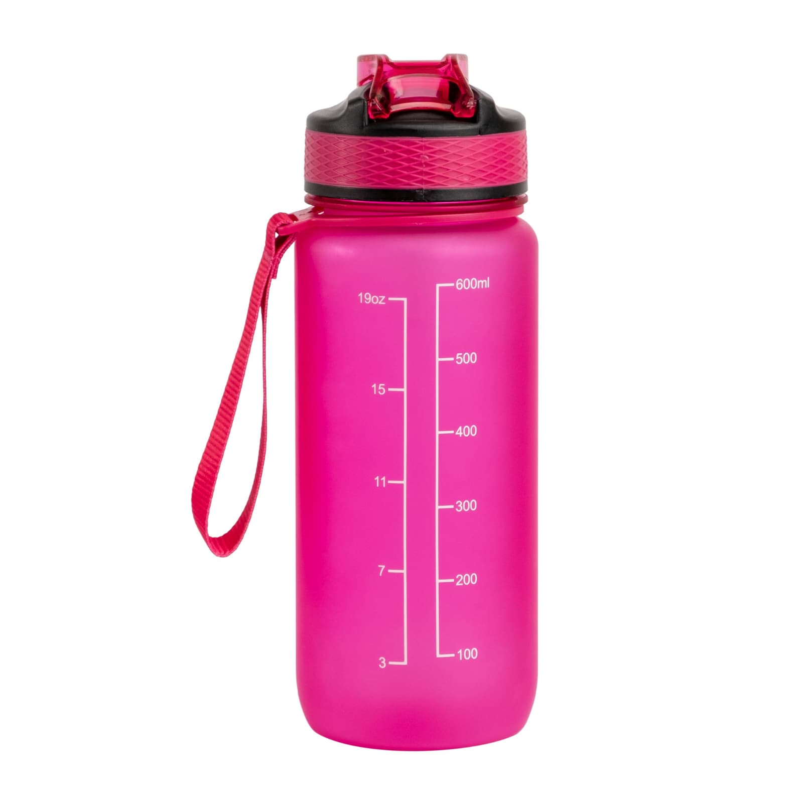 Motivasjonsflaske Rosa 600 ml