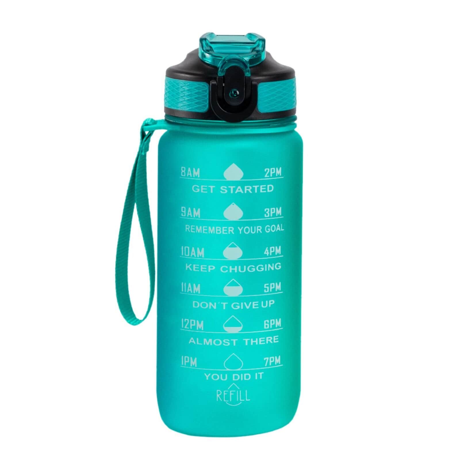 Motivasjonsflaske Turkis 600 ml