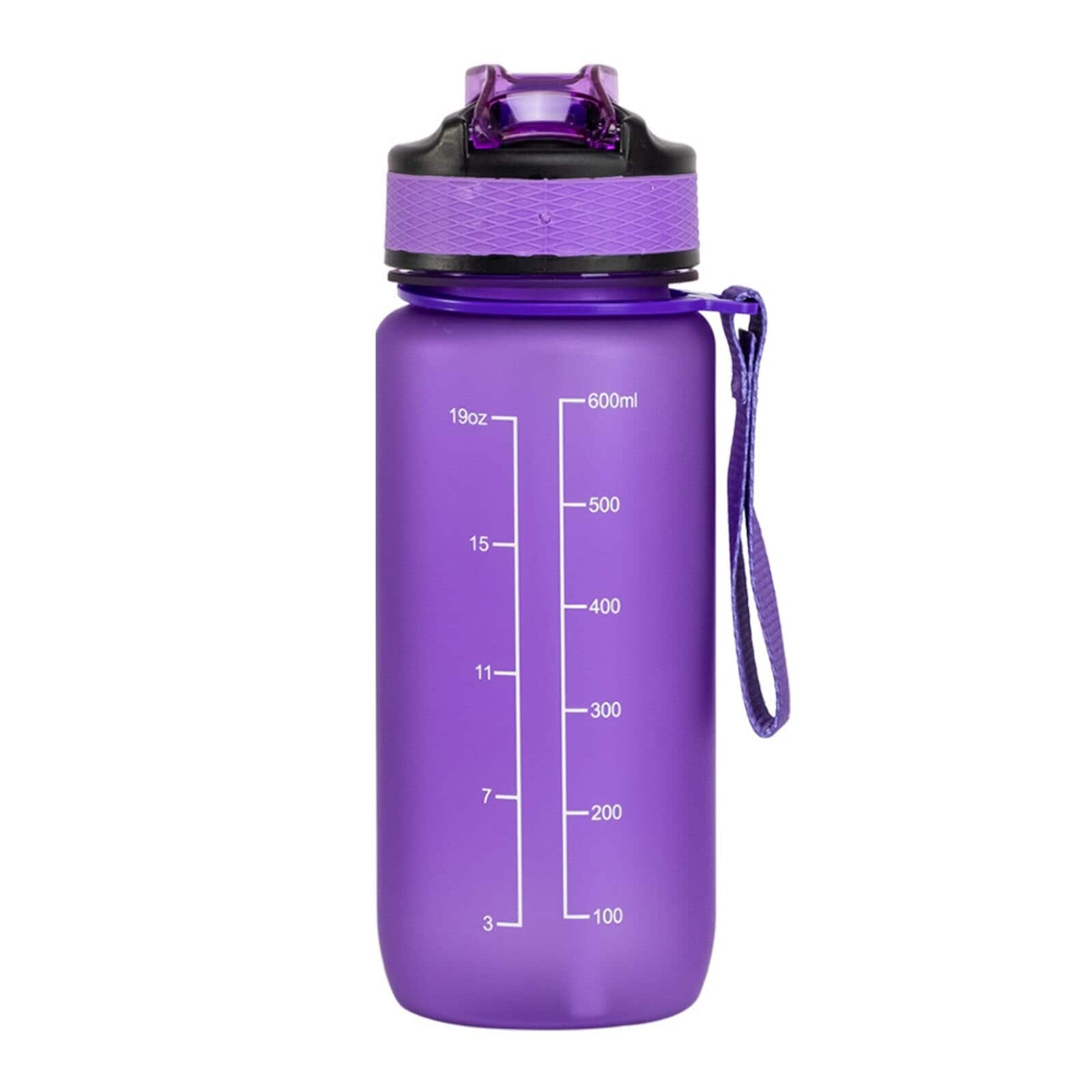 Motivasjonsflaske Lilla 600ml