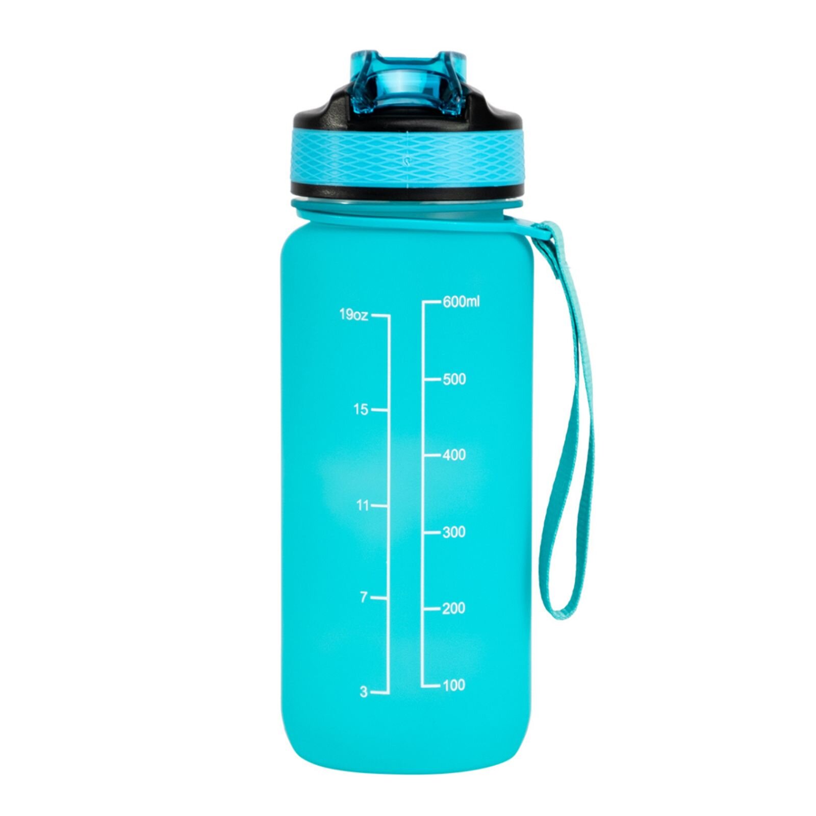 Motivasjonsflaske Blå 600ml