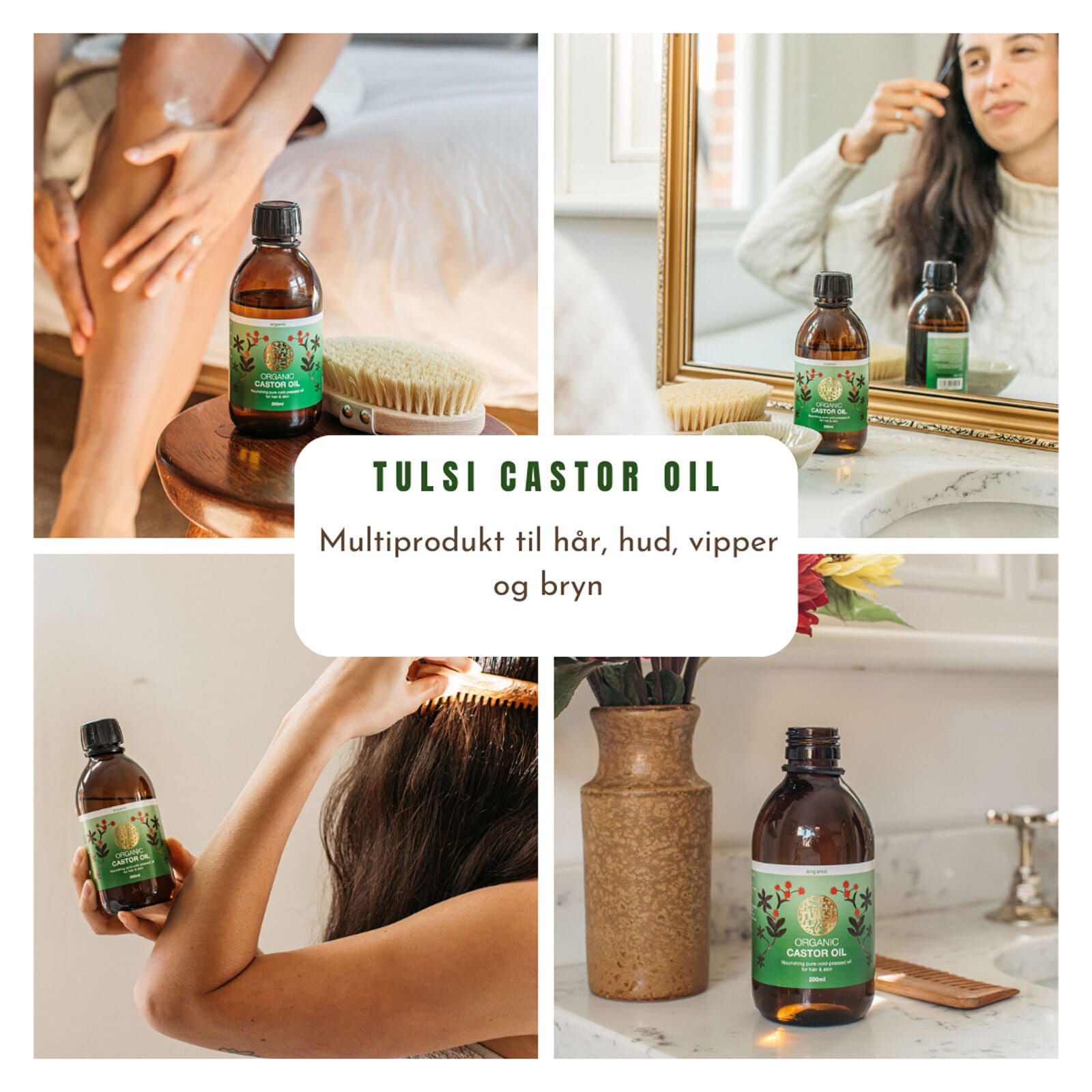 Tulsi Castor Oil