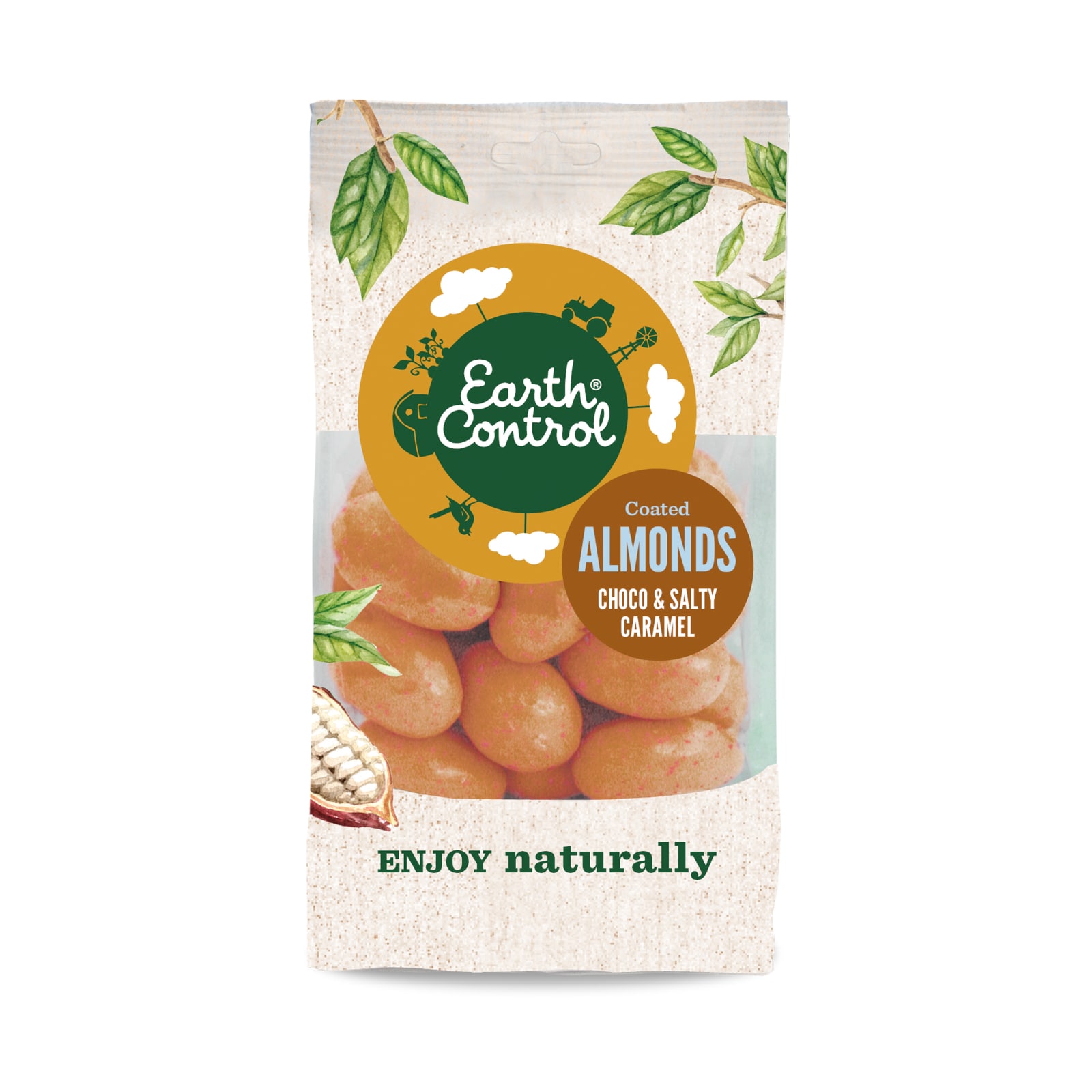 Earth Control Almonds Salty Caramel 