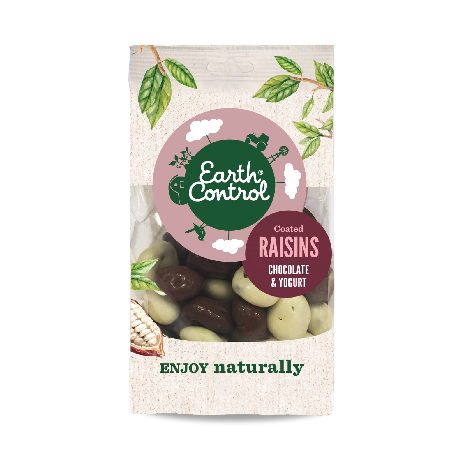 Earth Control Raisins Chocolate/Yoghurt