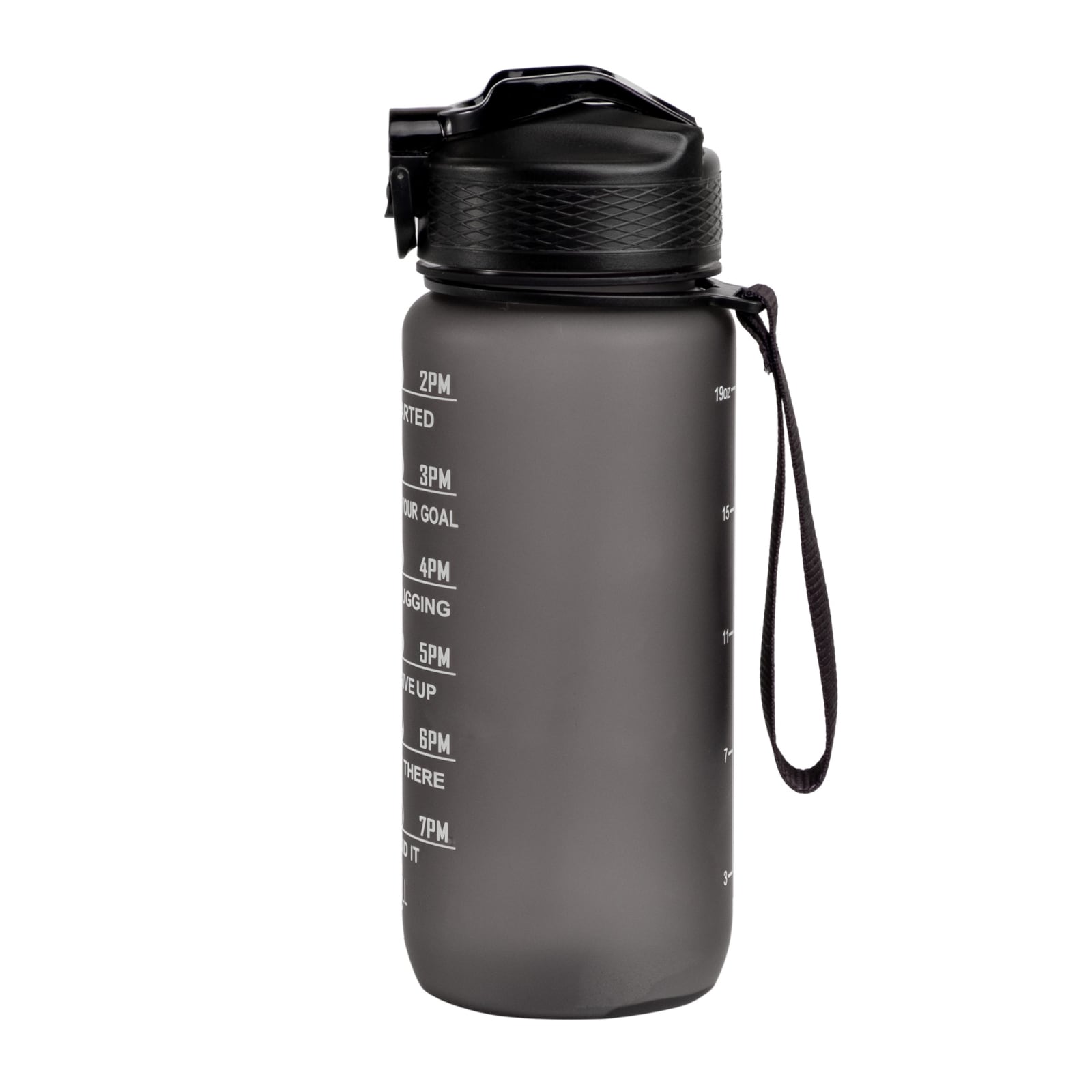 Motivasjonsflaske Sort 600ml