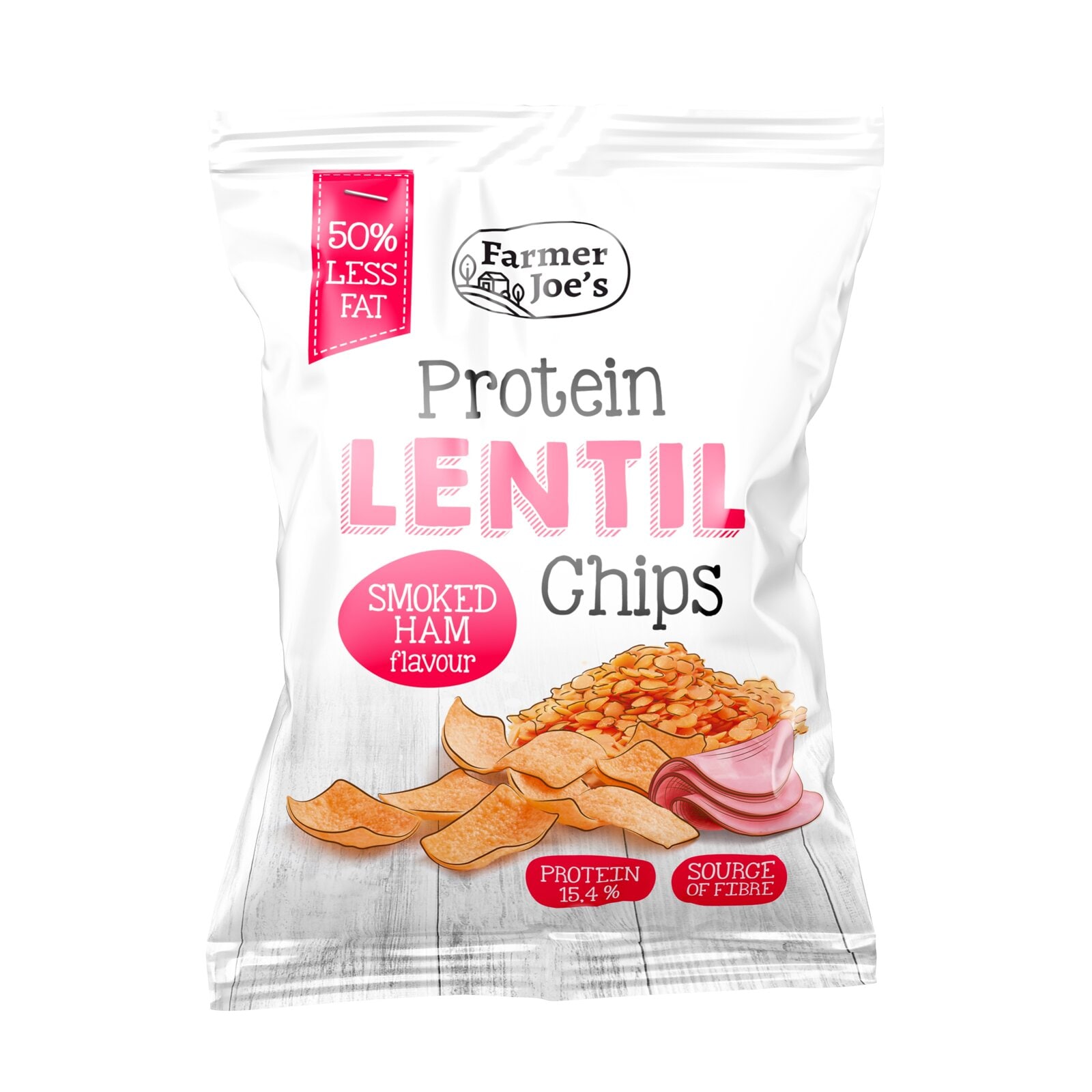 Farmer Joe's chips smoked ham 55 g