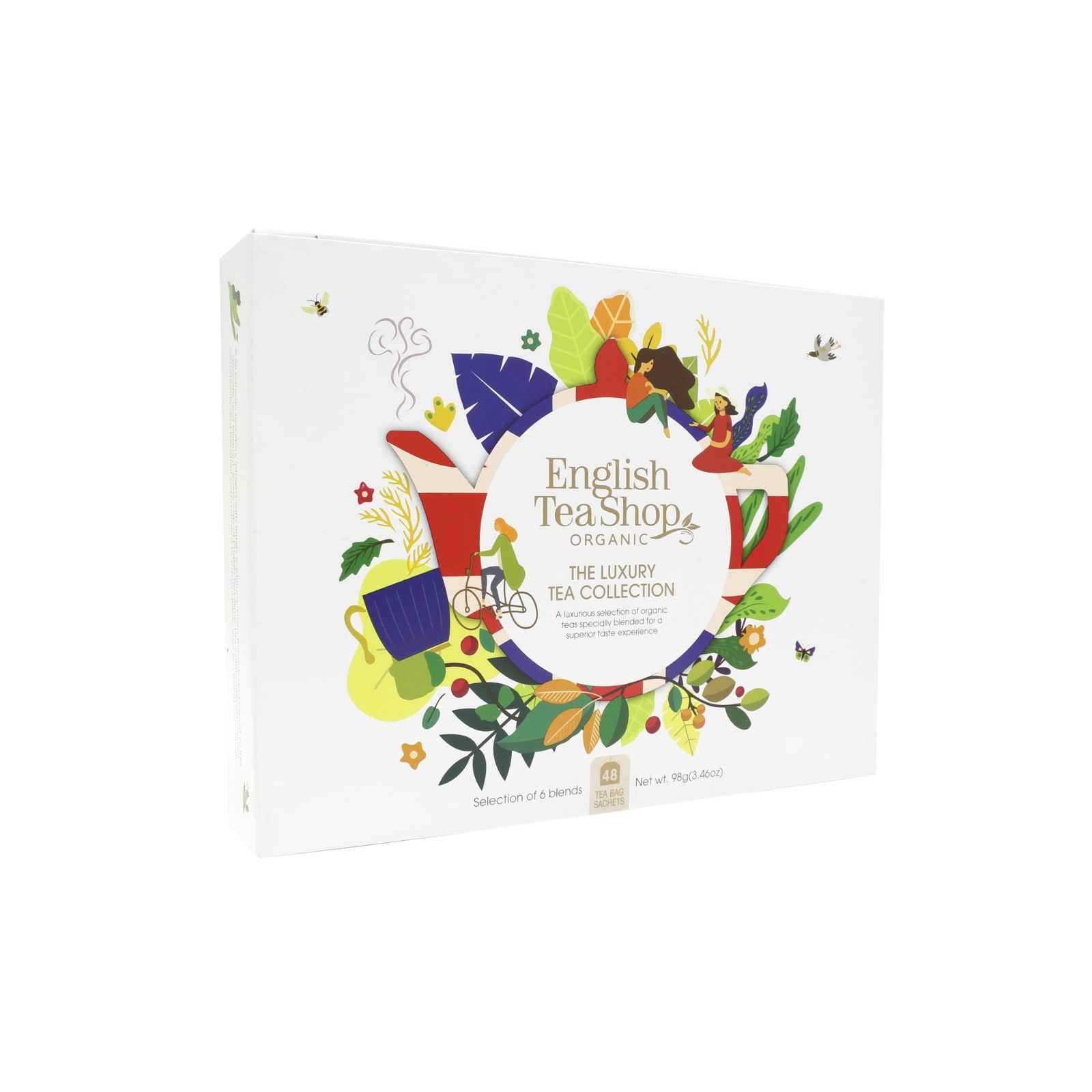 English Tea Shop Luxury Gift tin hvit
