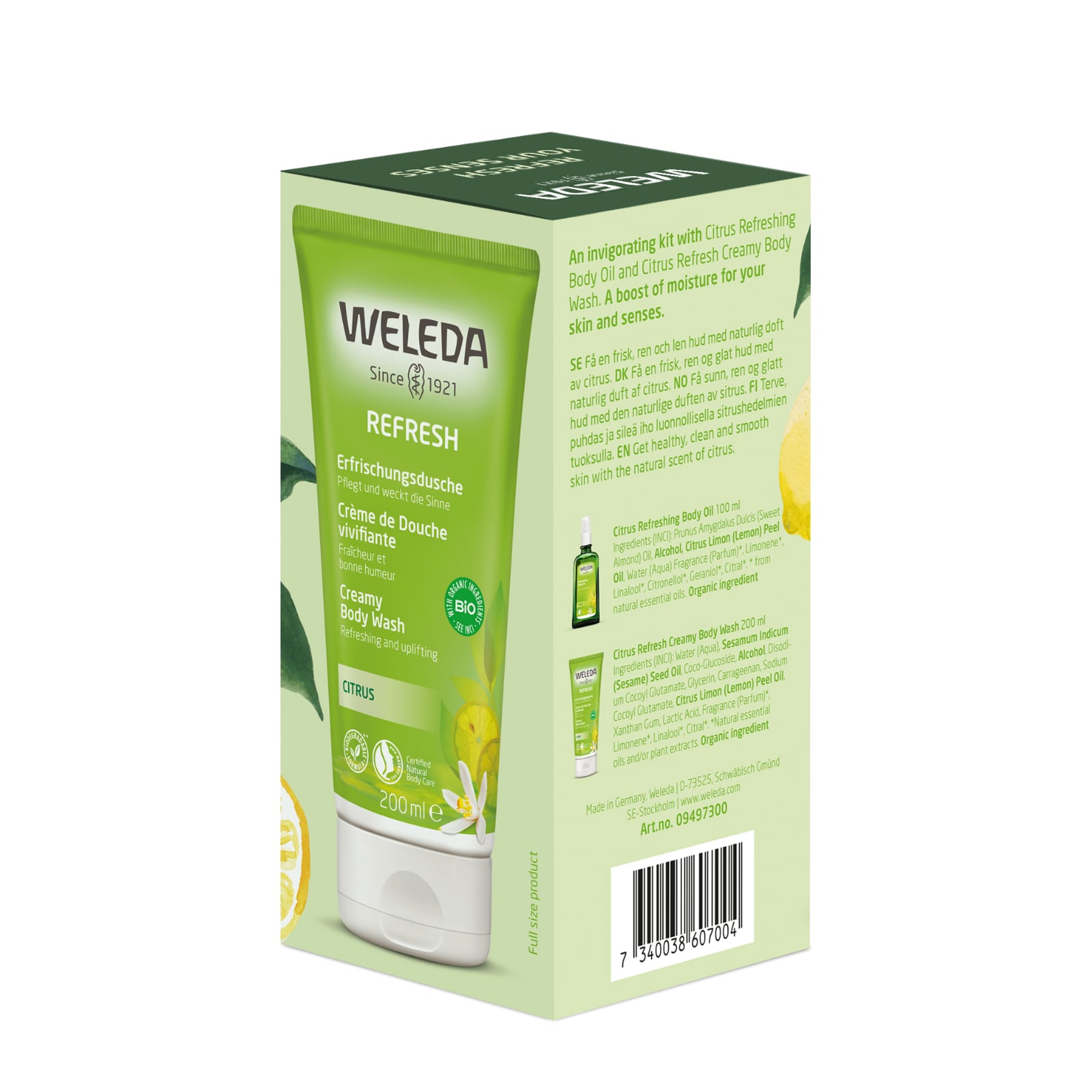 Weleda Refresh Your Senses gavepakke