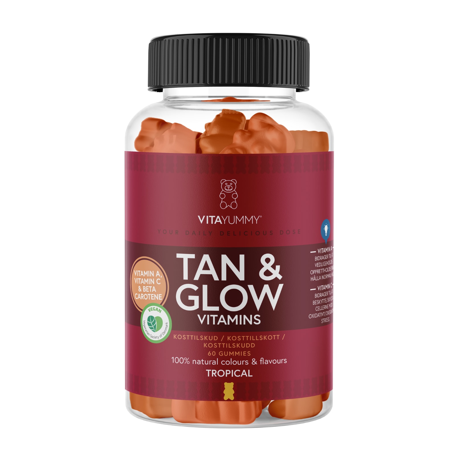 VitaYummy Tan & Glow Vitamins - Tropical