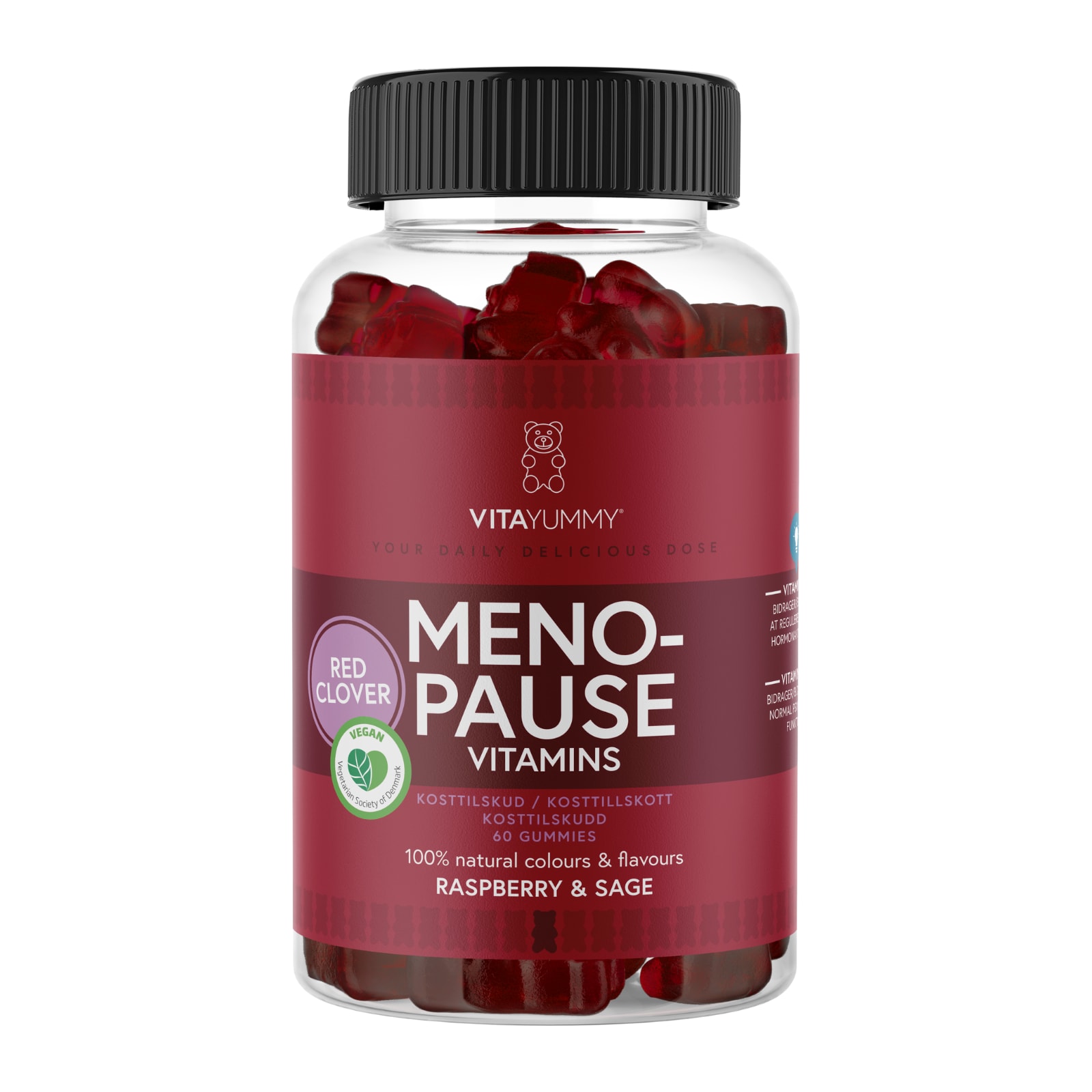 VitaYummy Menopause Vitamins - Raspberry & Sage