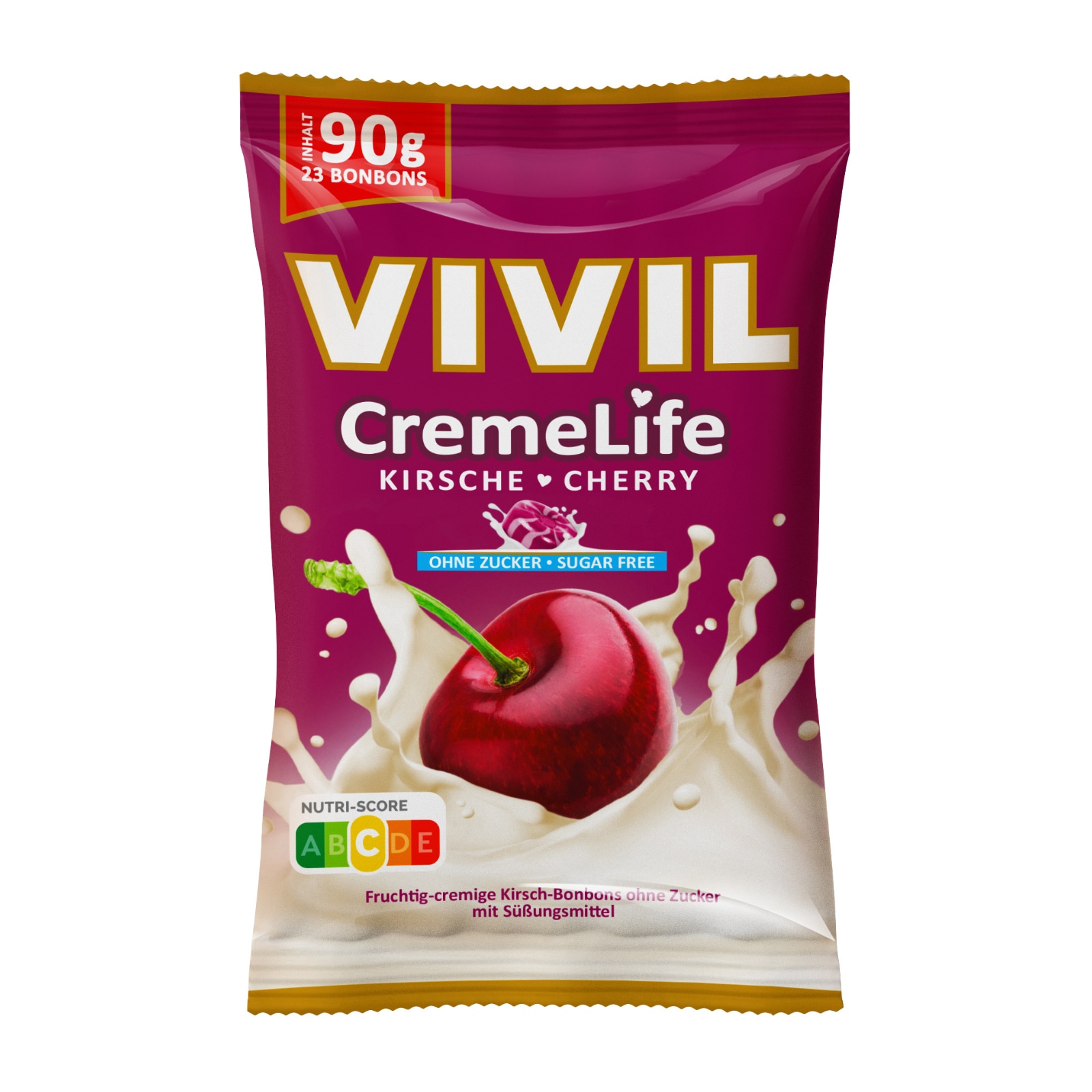 Vivil Drops Kirsebær u/sukker