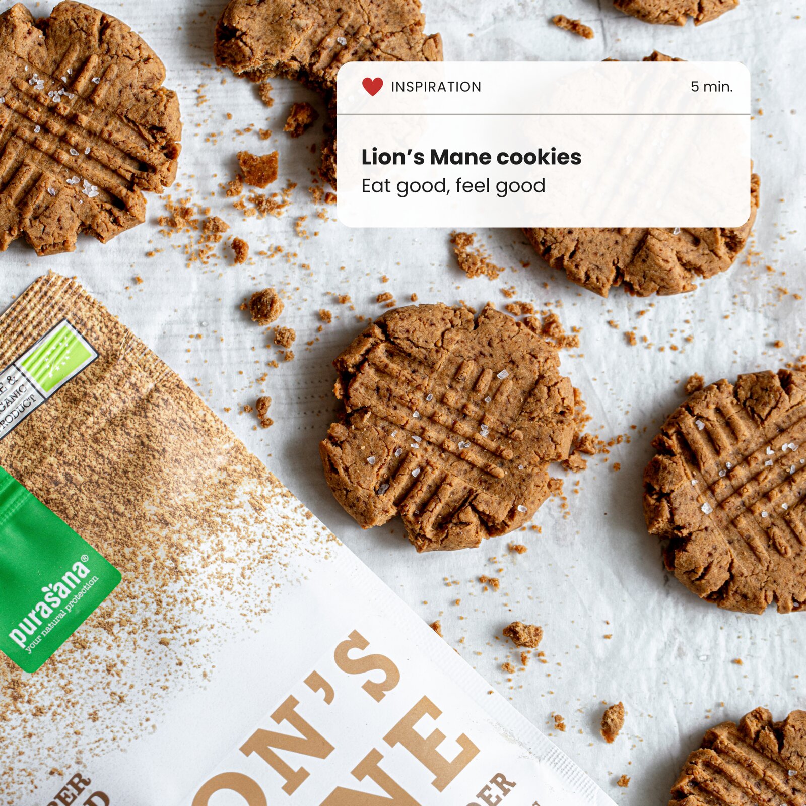 Purasana Lion's Mane powder