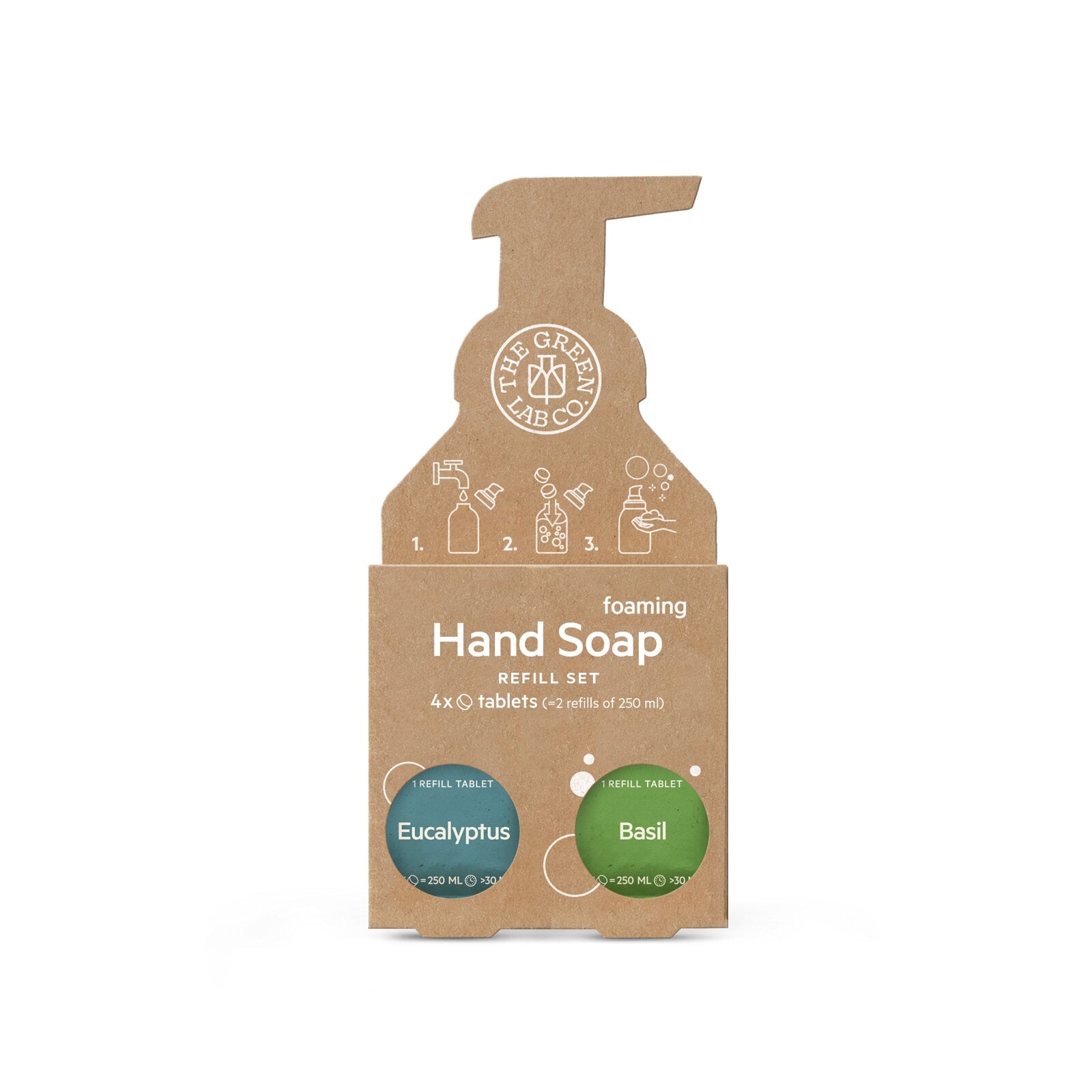 The Green Lab hand soap refill Eucalyptus & Basil