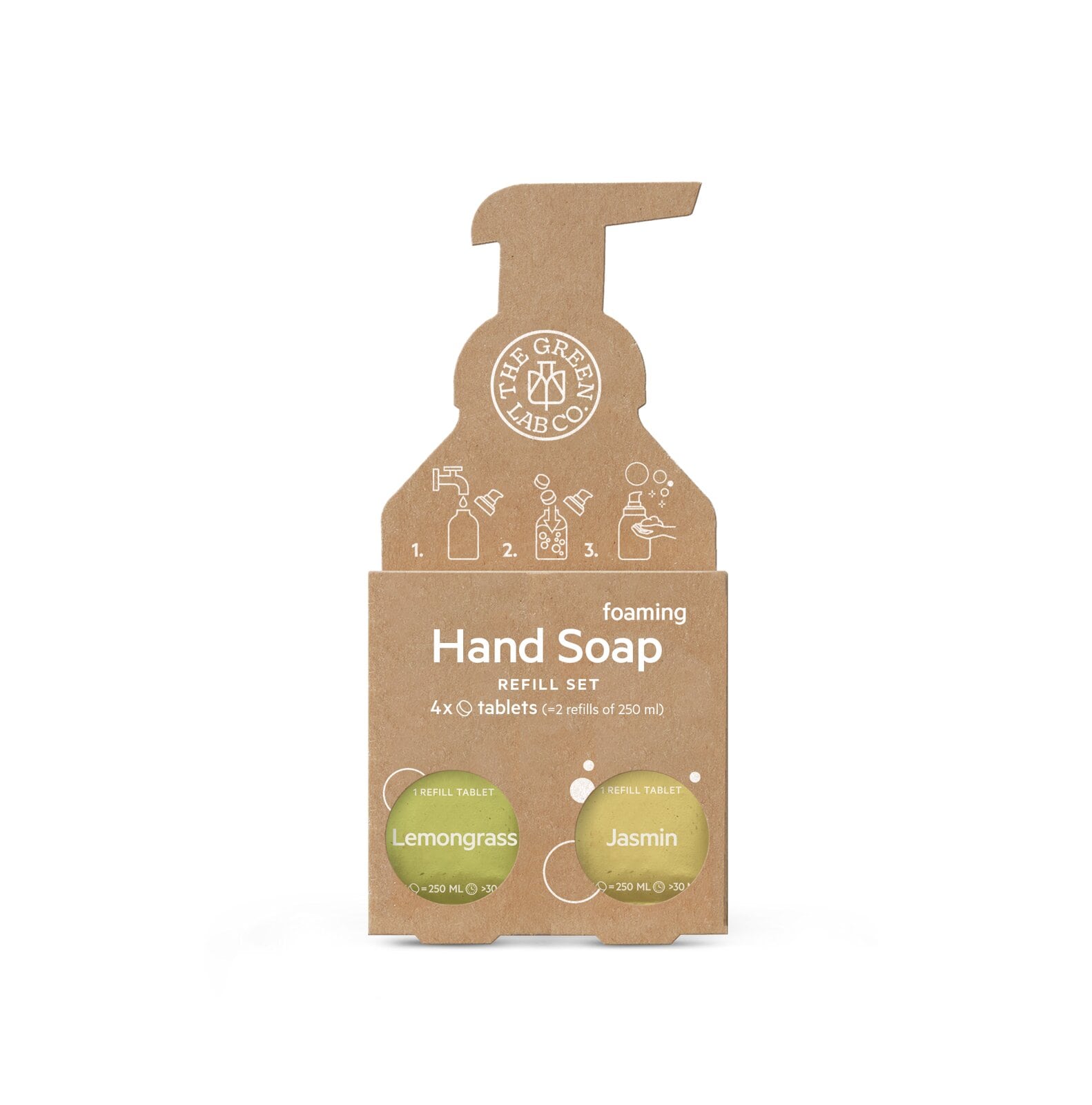 The Green Lab hand soap refill Lemongras & Jasmine