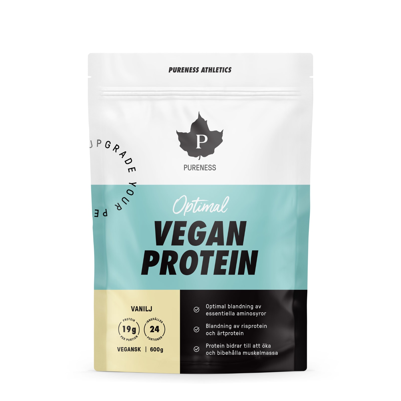 Pureness Athletics Optimal Vegan Protein Vanilje
