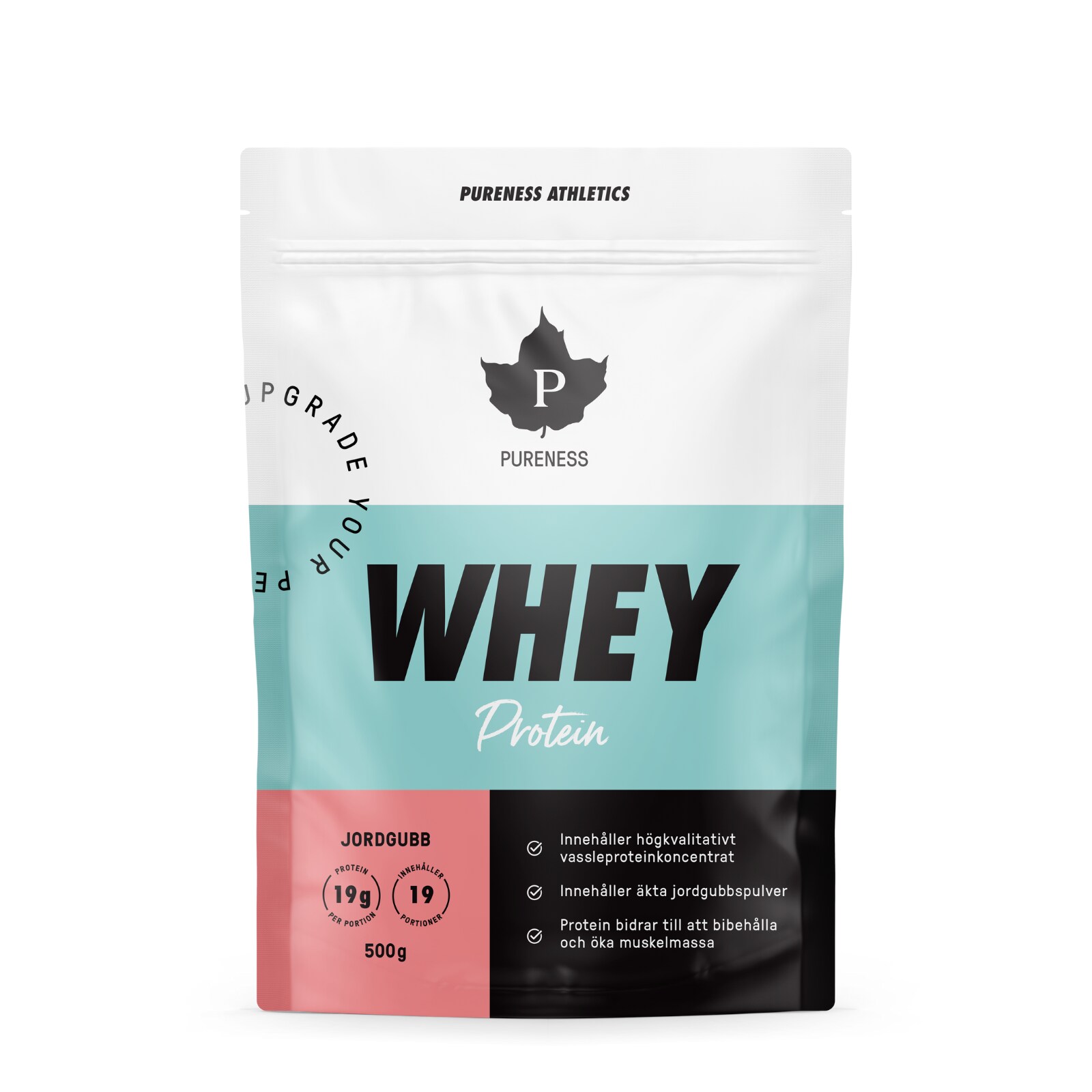 Pureness Athletics Whey Protein Jordgubb