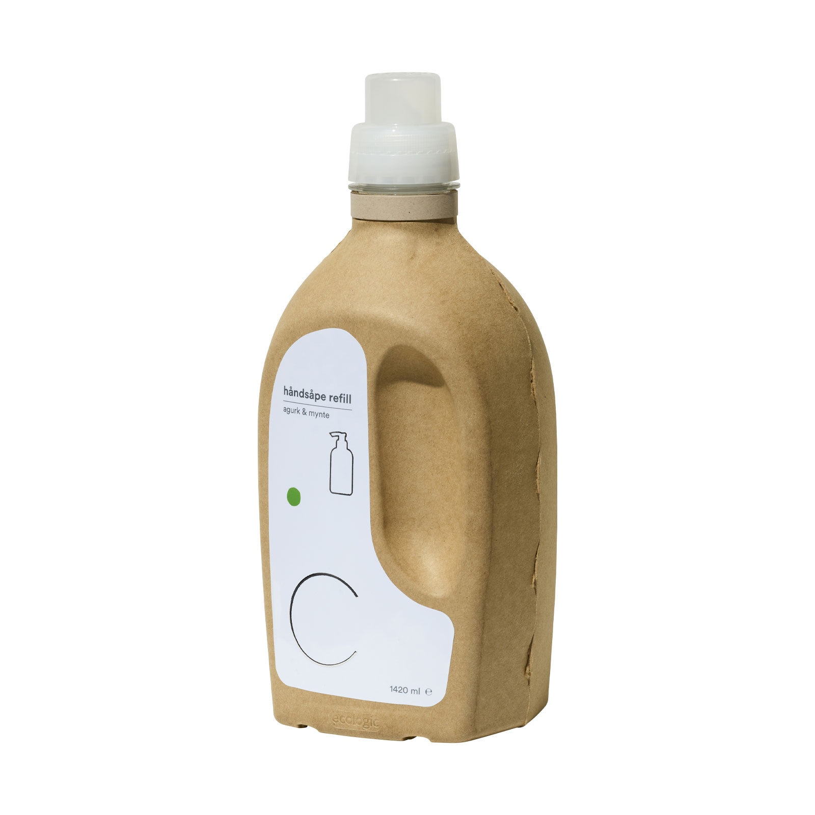 C Håndsåpe refill agurk & mynte 1420ml
