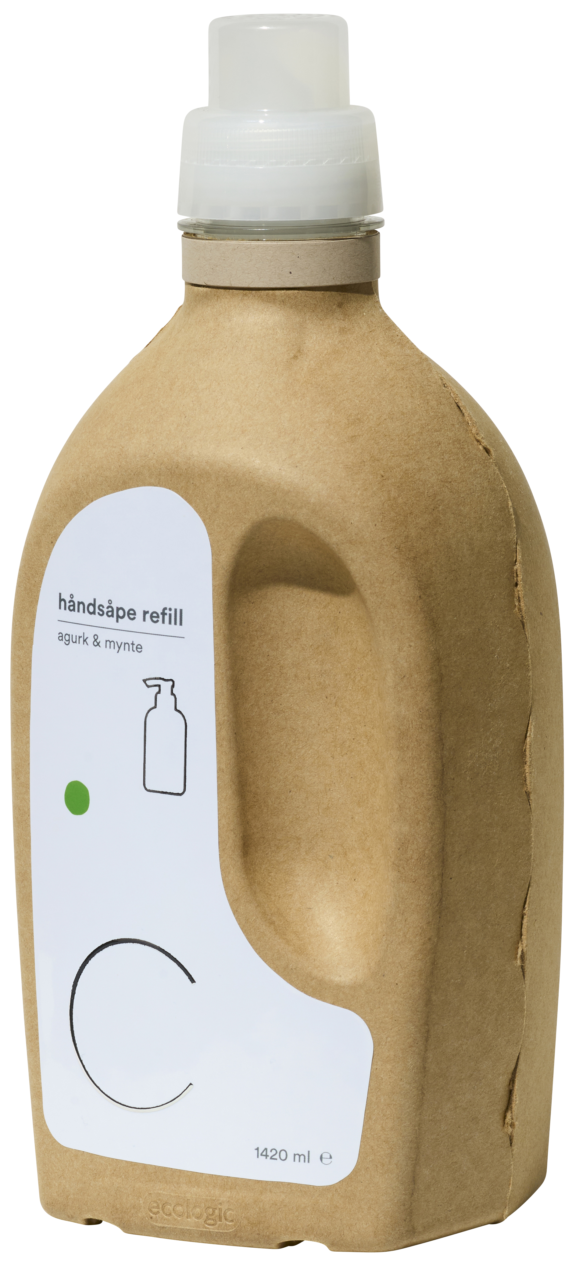 C Håndsåpe refill agurk & mynte 1420ml